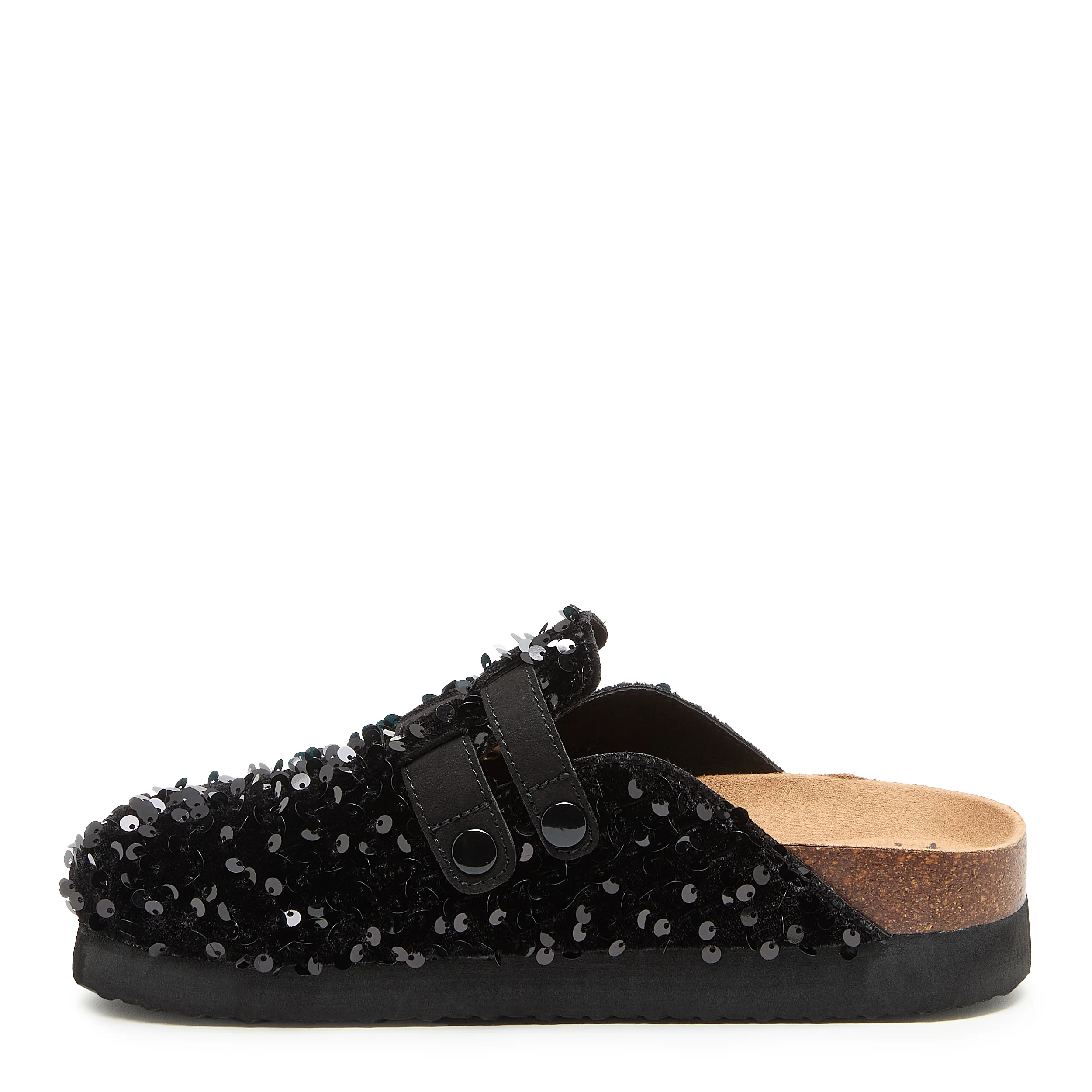 Abel Plus Black Sequin Mule - Image 3