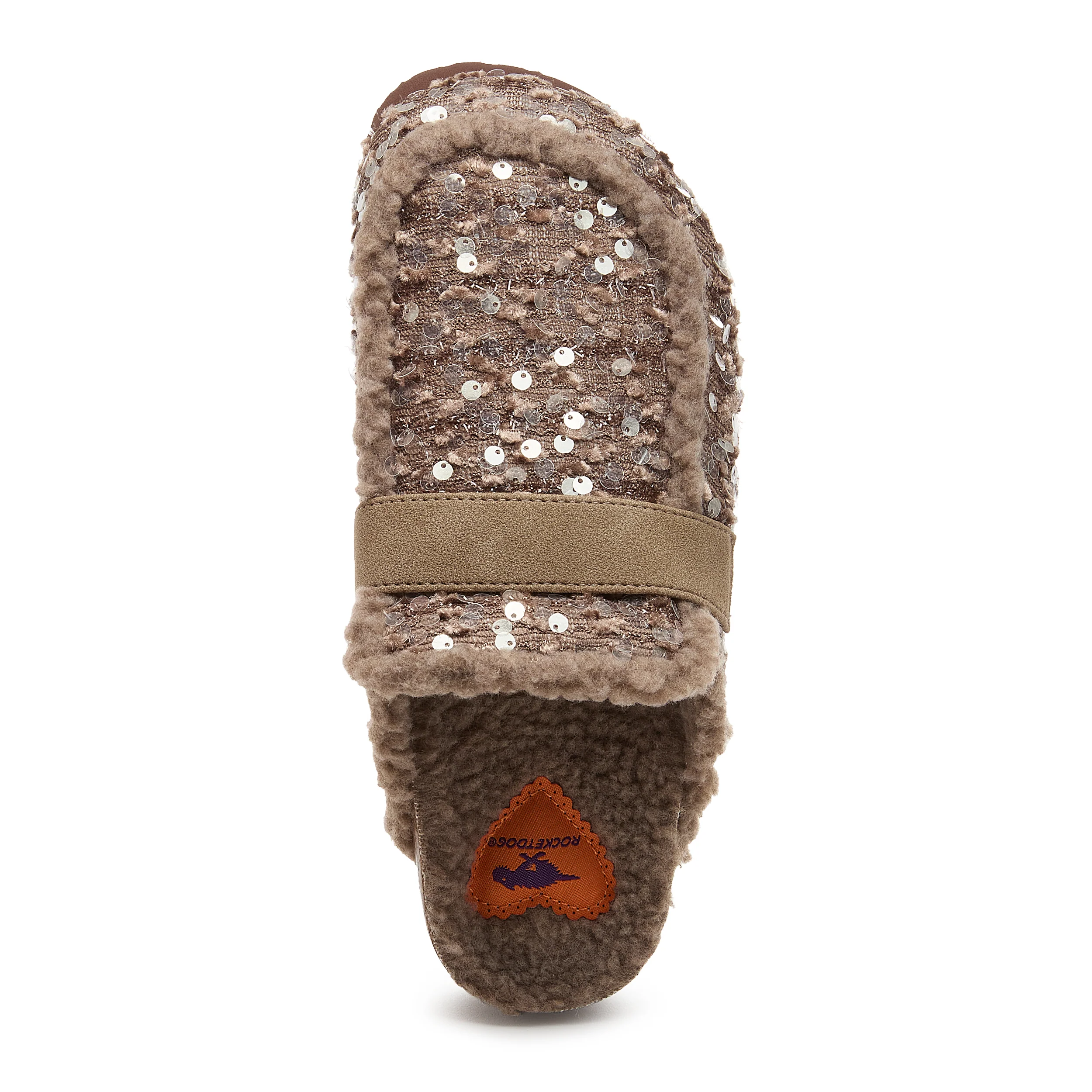 Artic Brown Sequin Mule - Image 6