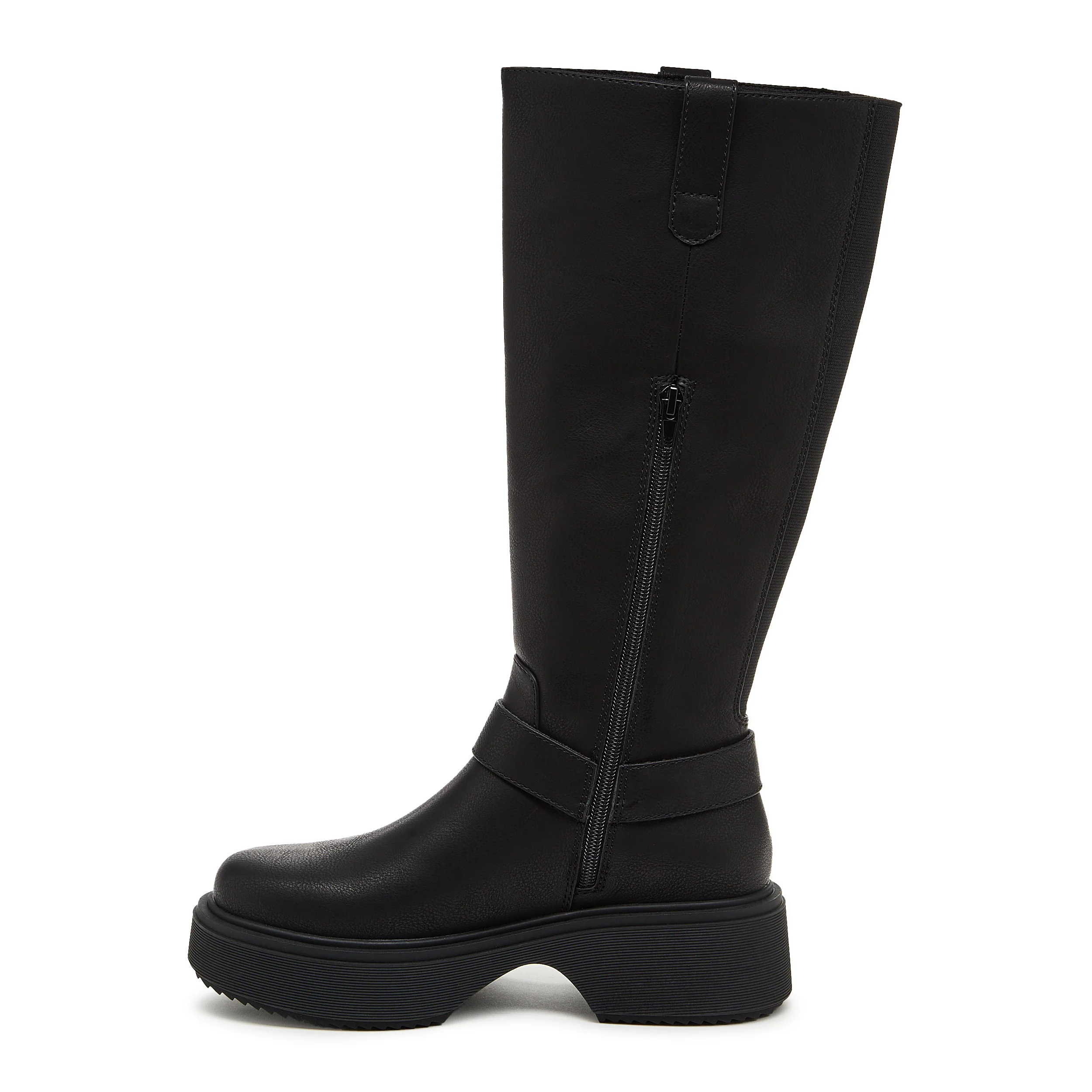 Becca Black Biker Boot - Image 4
