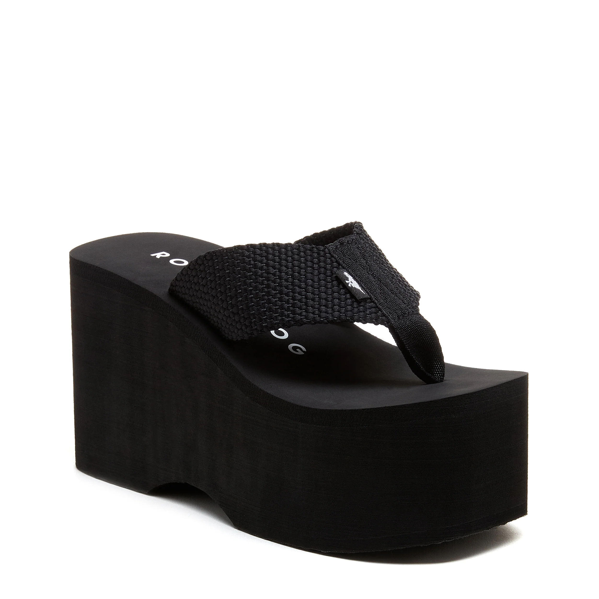 Bigtop Black Platform Flip Flop - Image 3