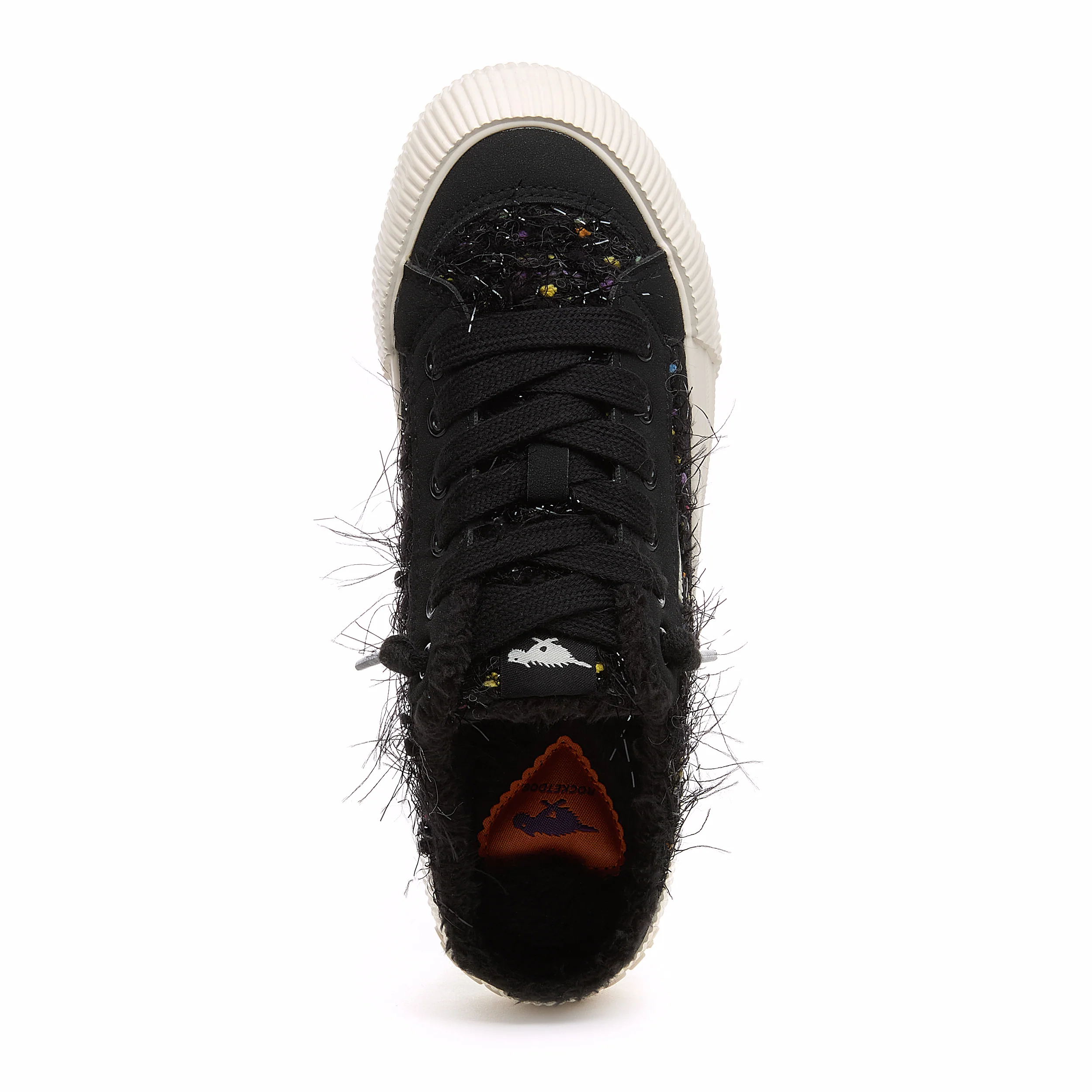 Cheery Black Glam Mule Sneaker - Image 6