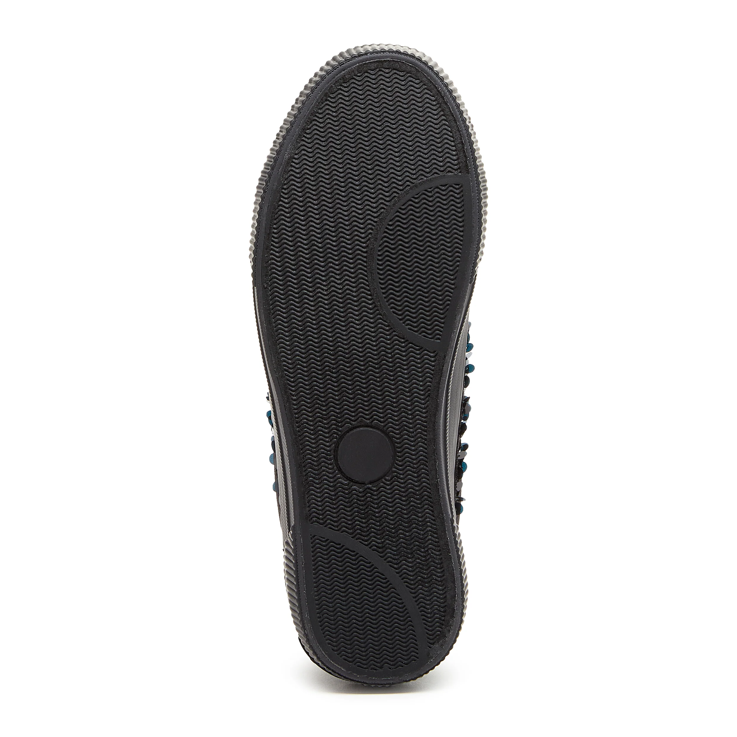 Cheery Black Sequin Sneaker - Image 8