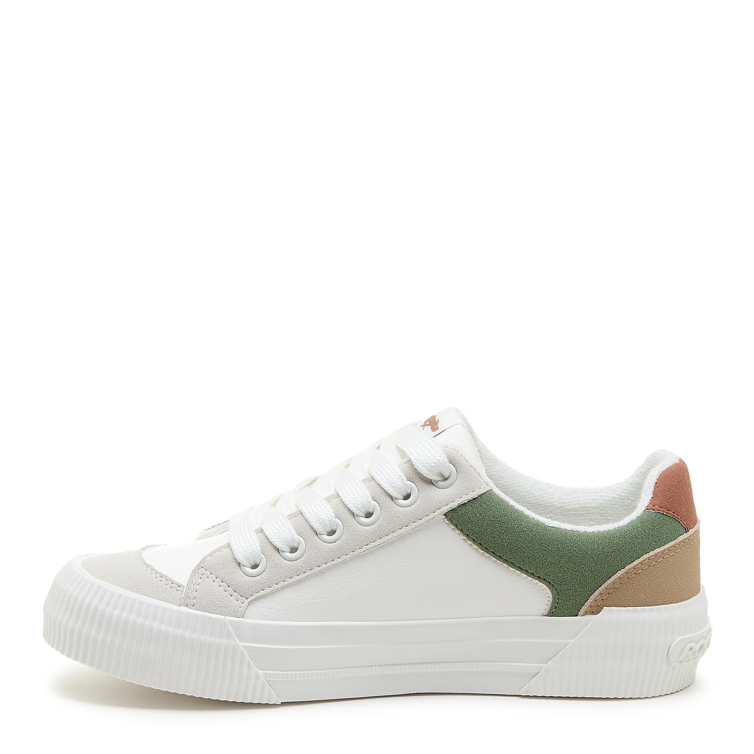 Cheery Olive Color Block Sneaker - Image 3
