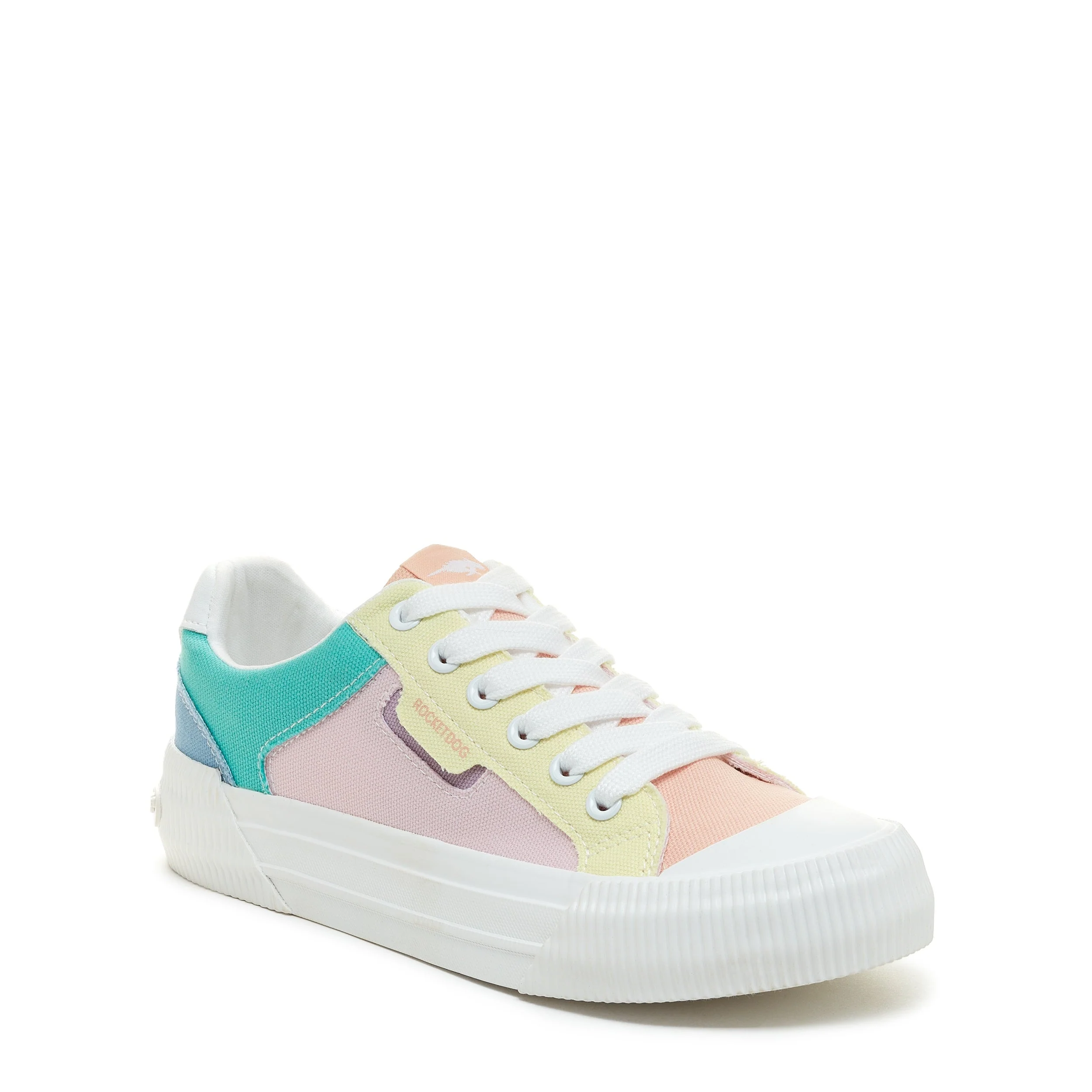 Cheery Pastel Color Block Sneaker - Image 3