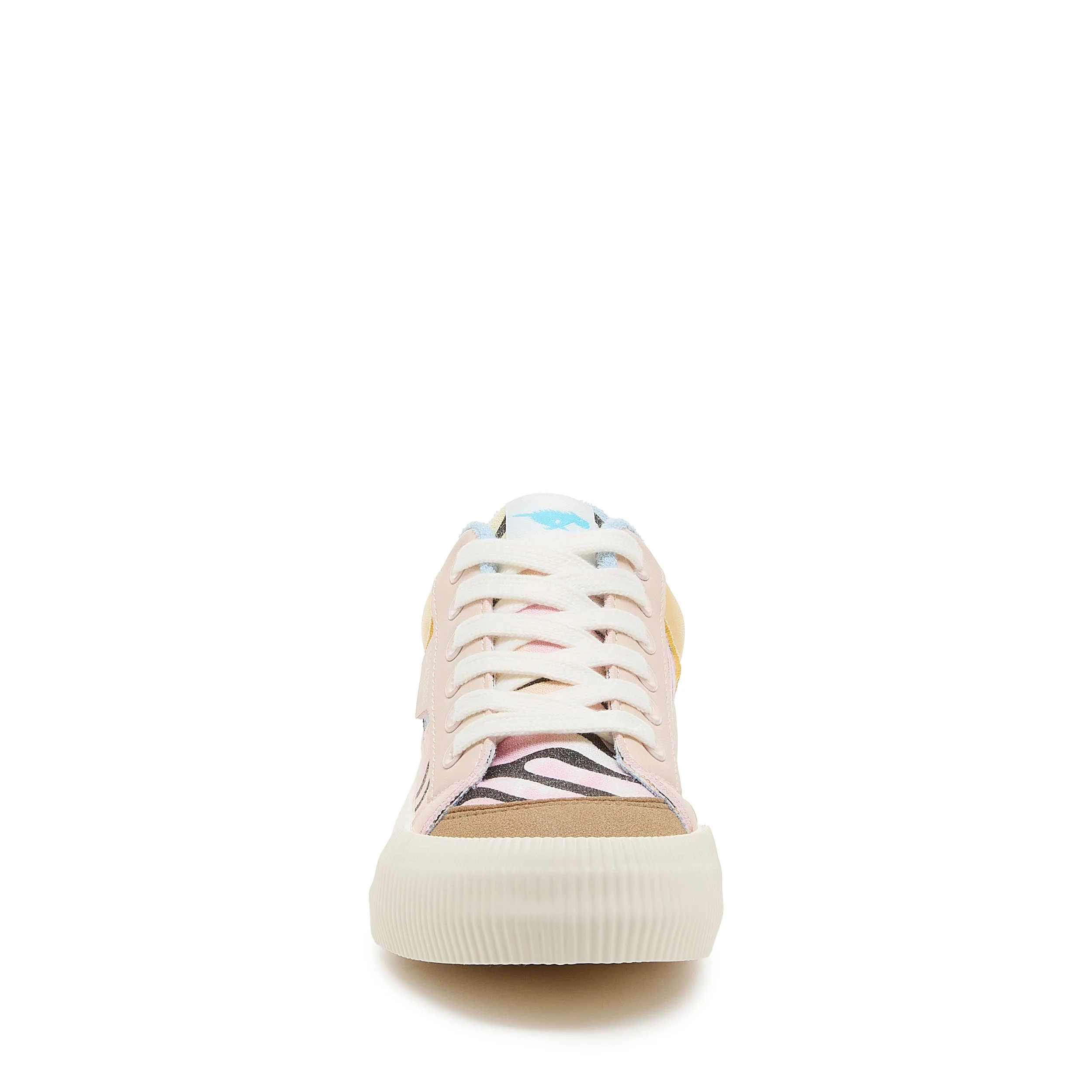 Cheery Peach Combo Color Block Sneakers - Image 5