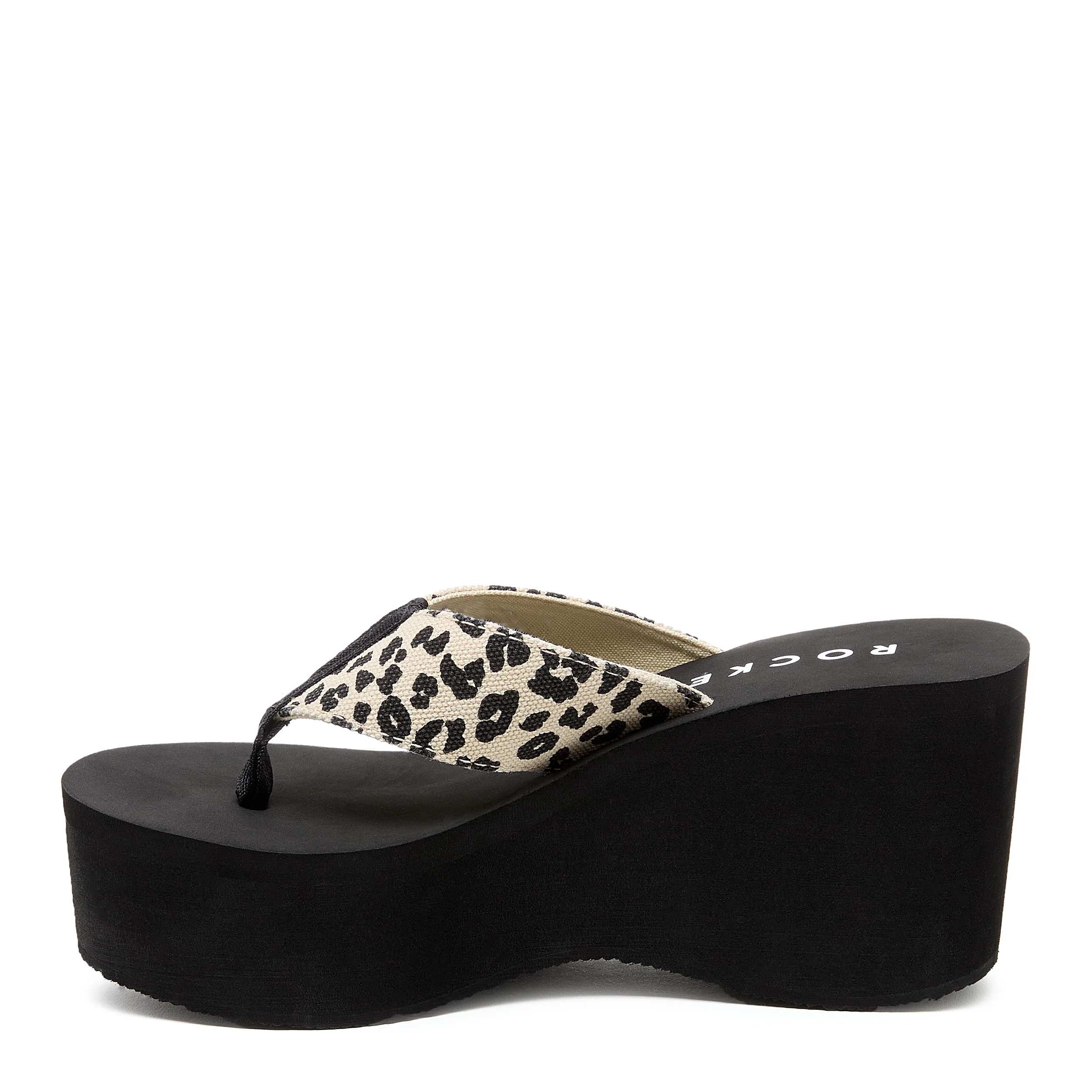 Crush Leopard Platform Flip Flop - Image 3