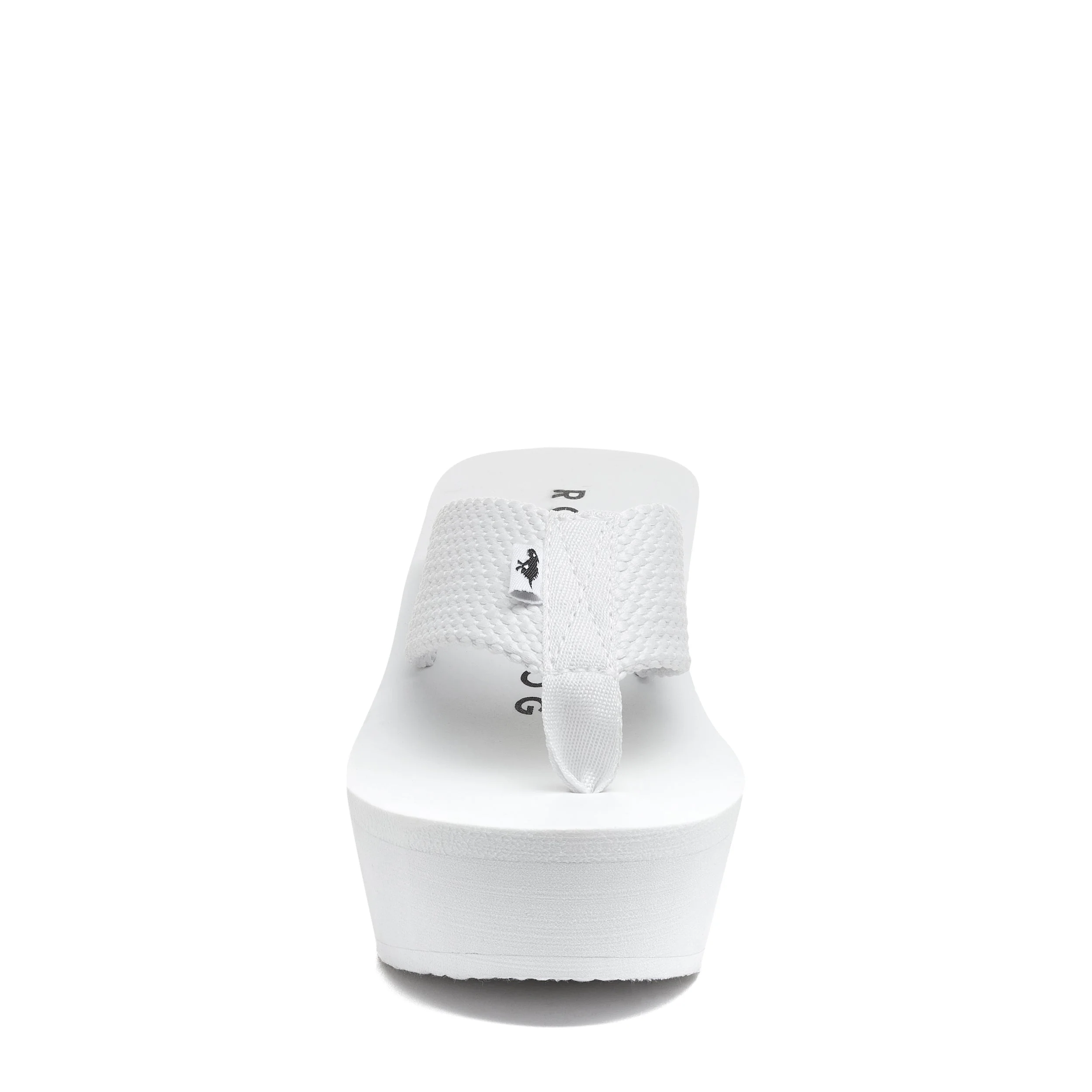 Diver White Wedge Flip Flop - Image 6