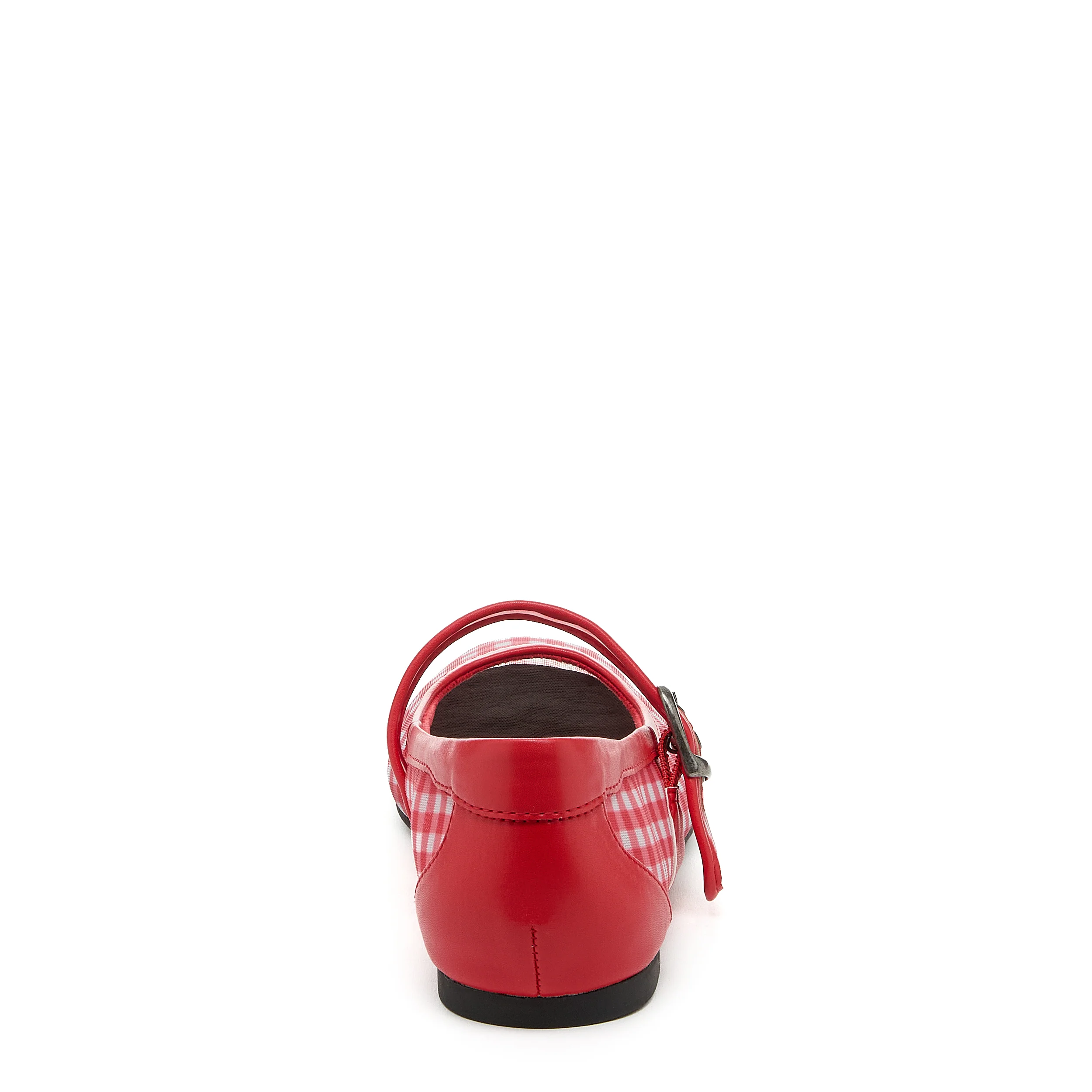 Emma Red Gingham Ballet Flat - Image 5