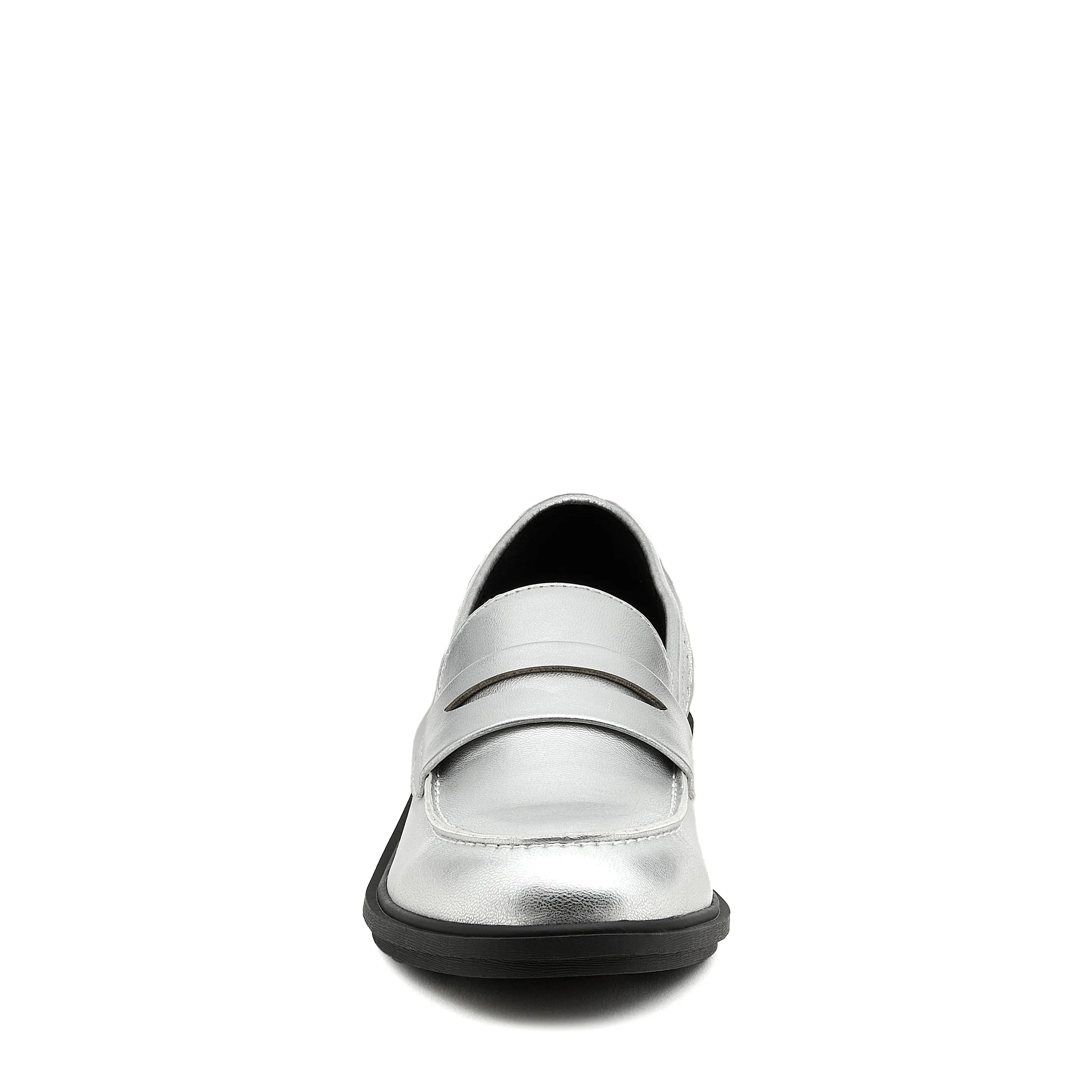 Gabby Silver Loafer - Image 5