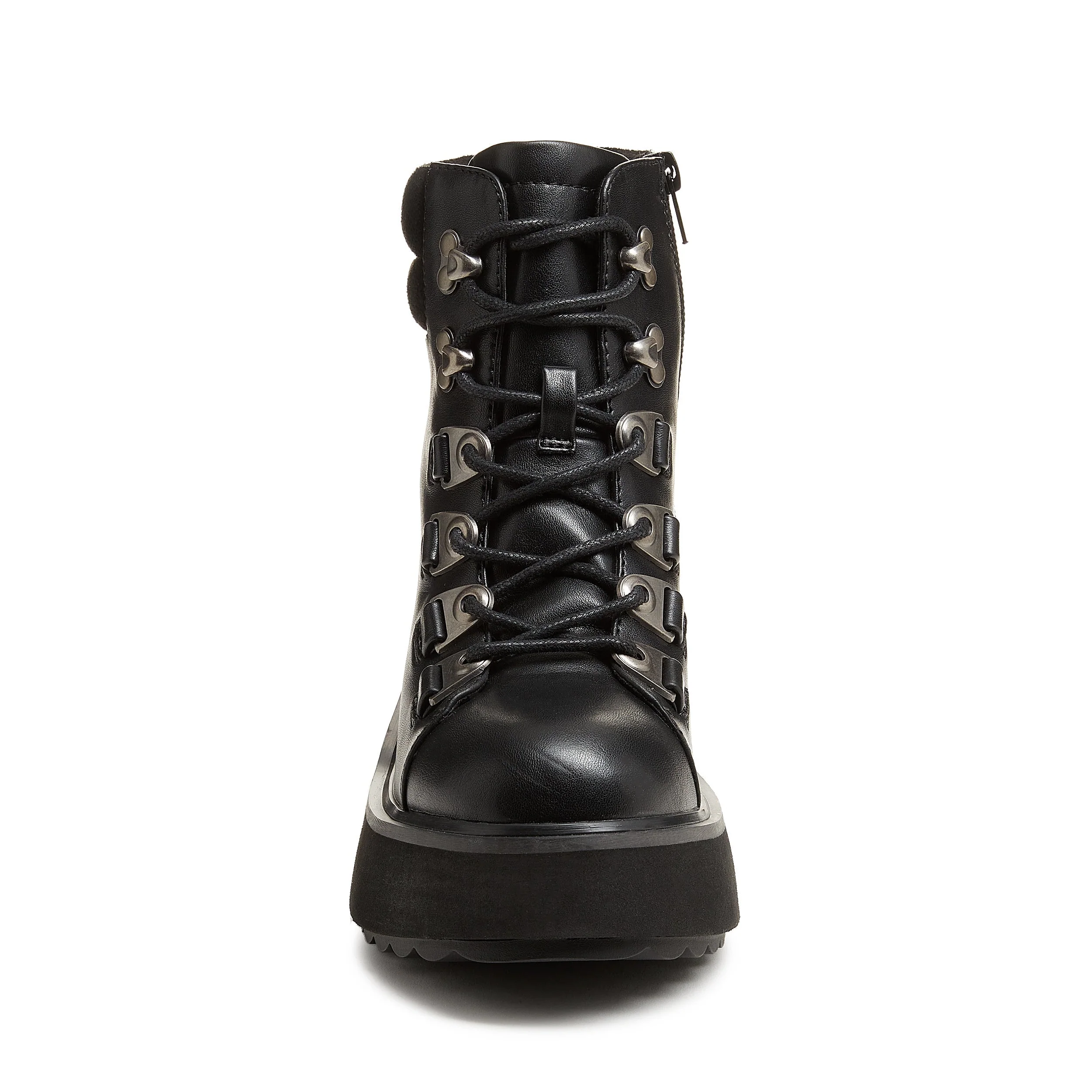 Handle Black Platform Hiker Boot - Image 11