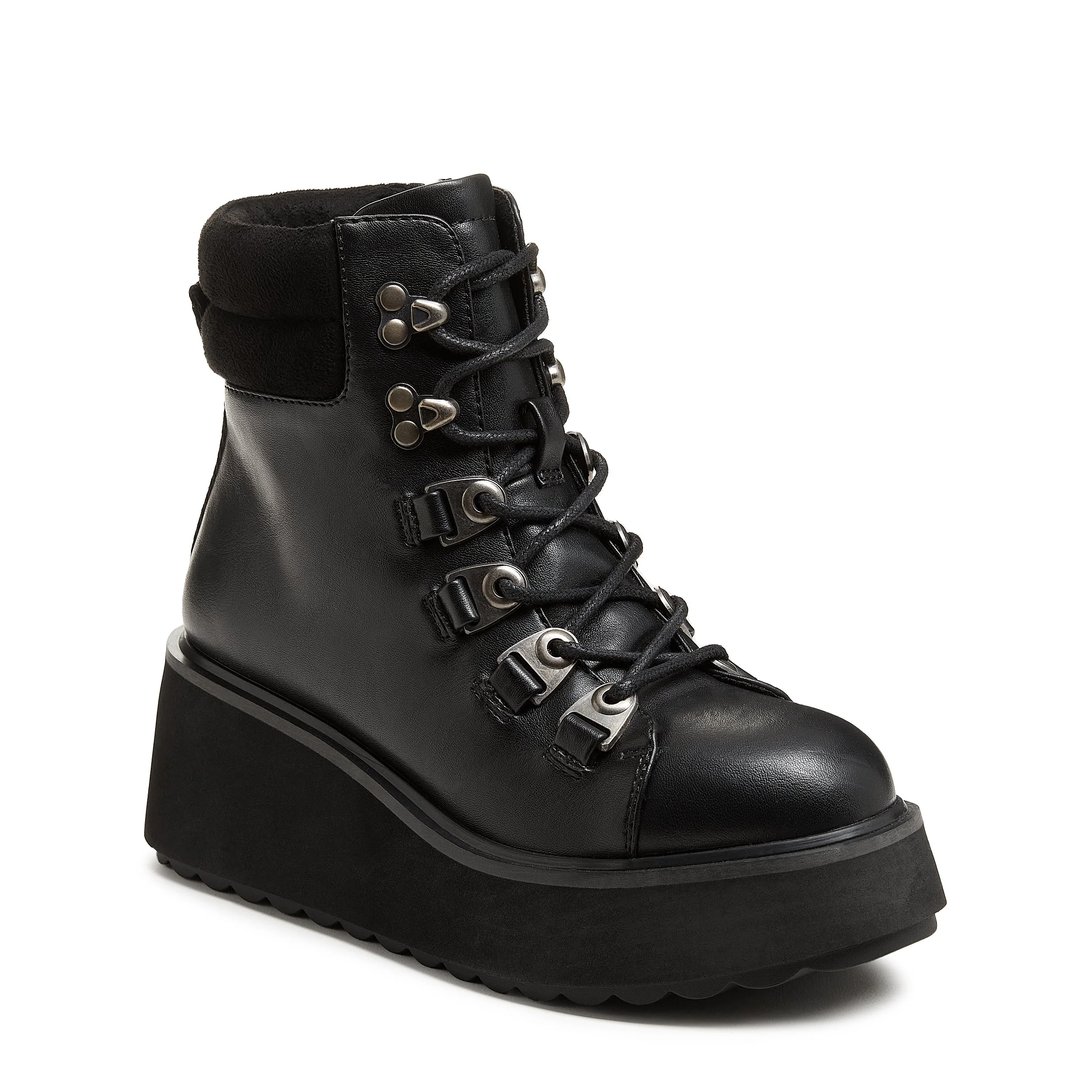 Handle Black Platform Hiker Boot - Image 5