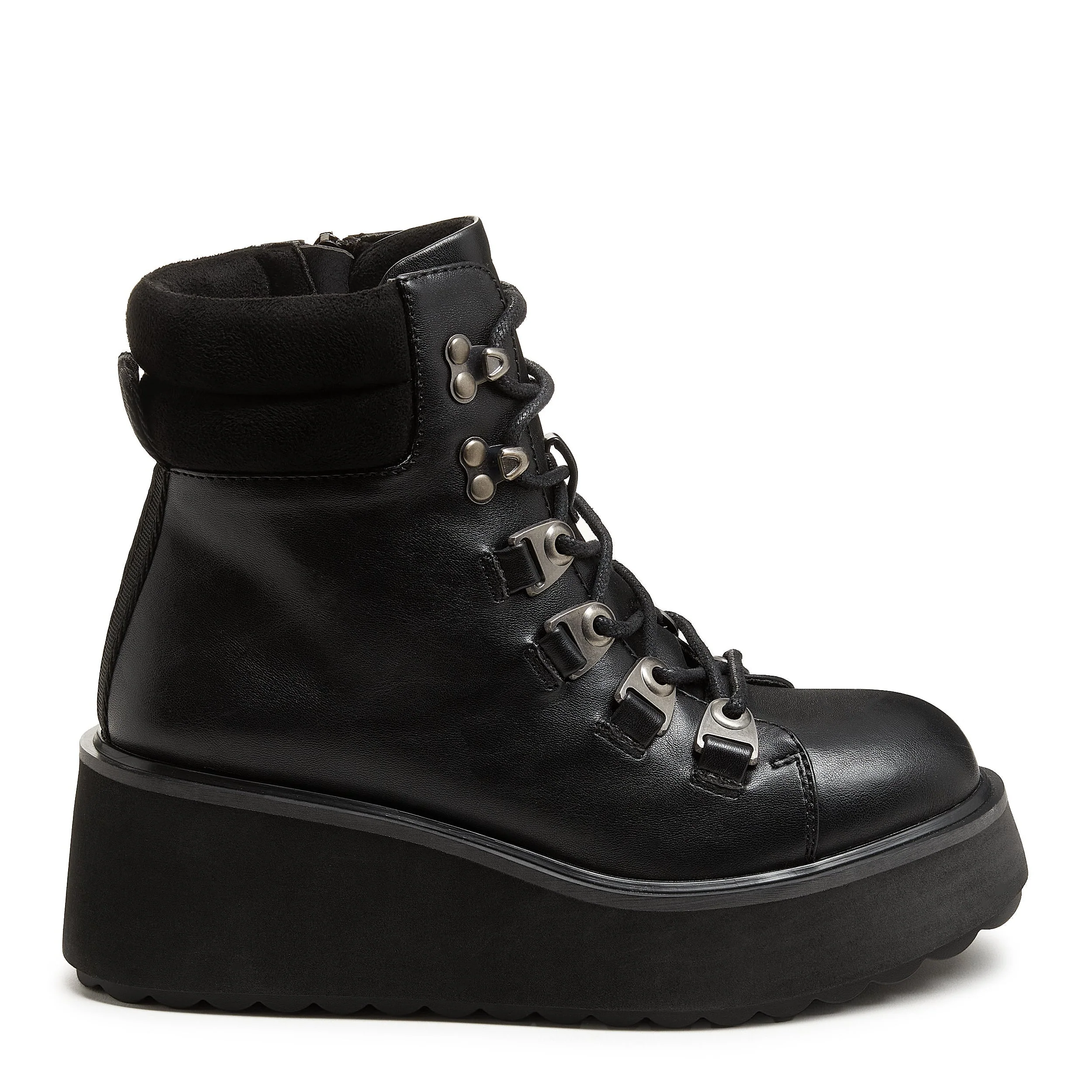 Handle Black Platform Hiker Boot - Image 6