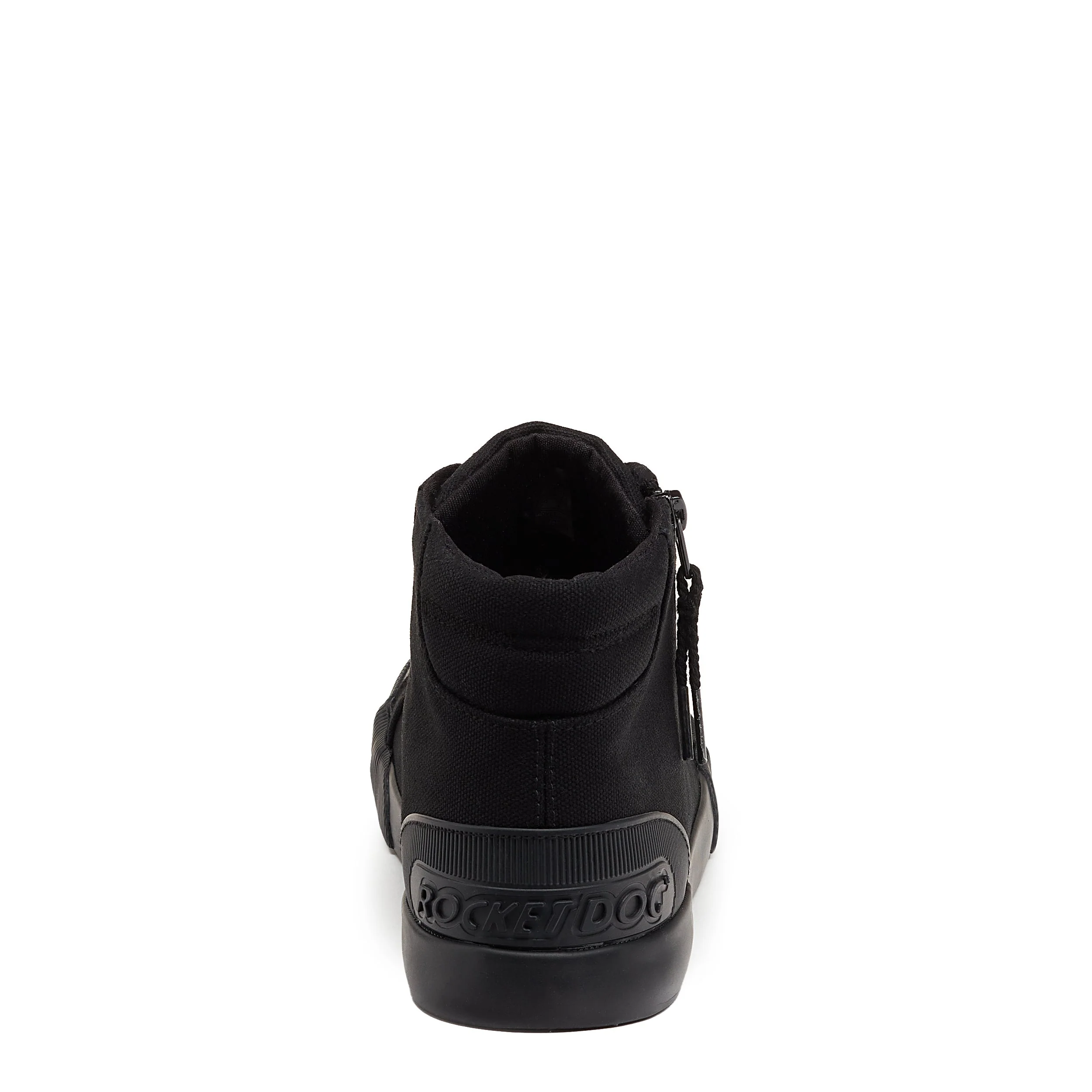 Jazzin All Black High Top Sneaker - Image 4