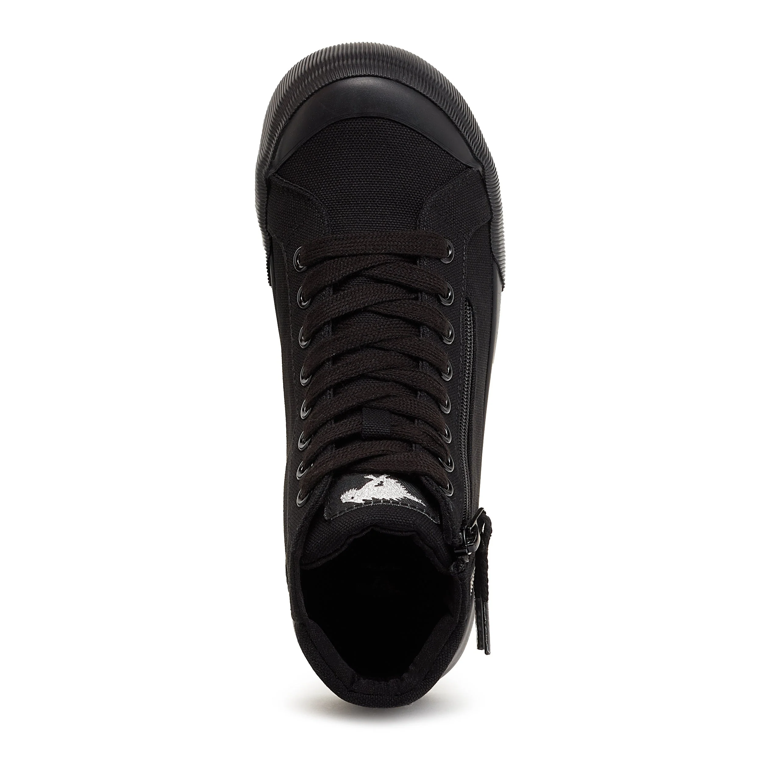 Jazzin All Black High Top Sneaker - Image 7