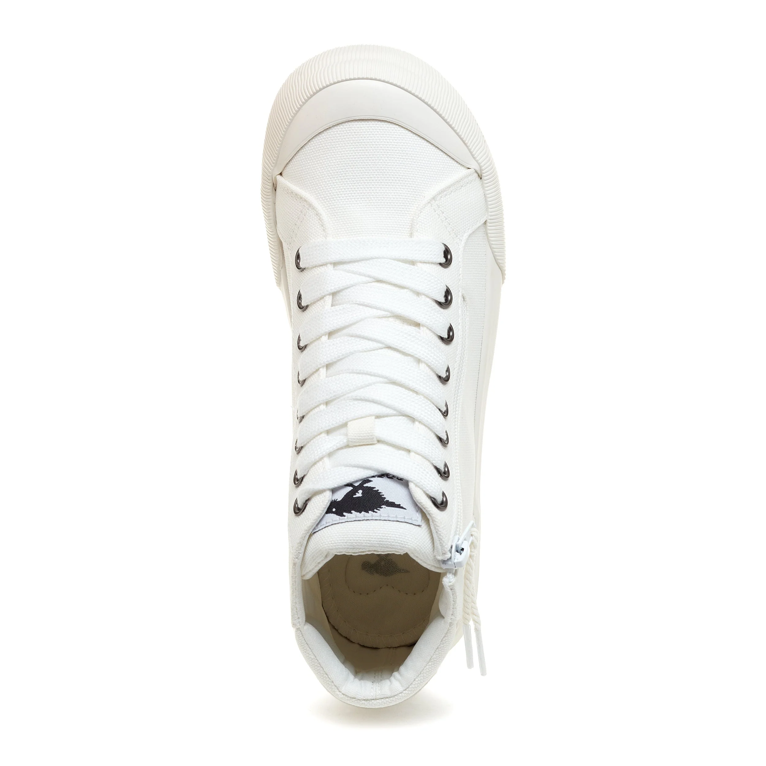 Jazzin All White High Top Sneaker - Image 6