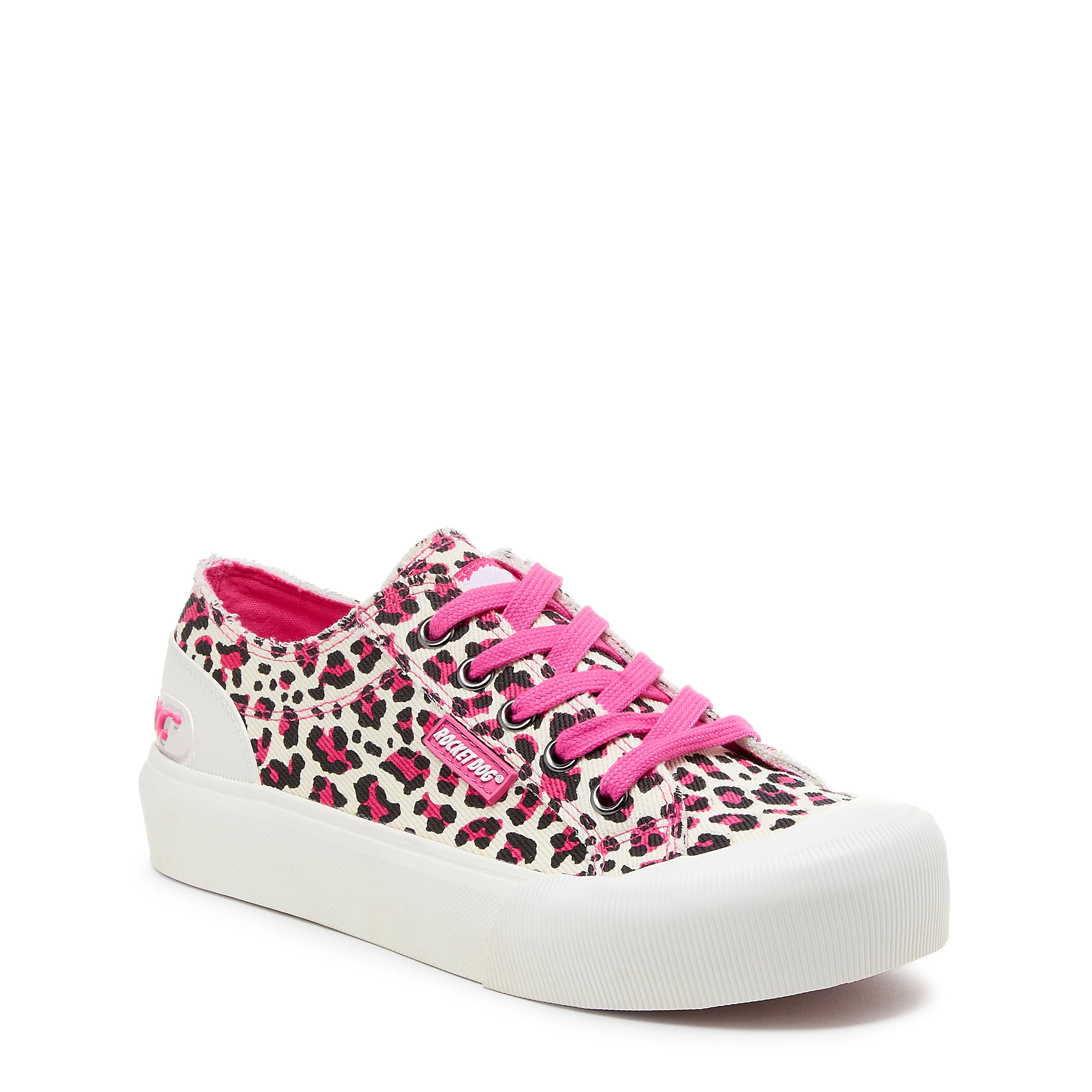 Jazzin Plus Pink Leopard Sneaker - Image 3