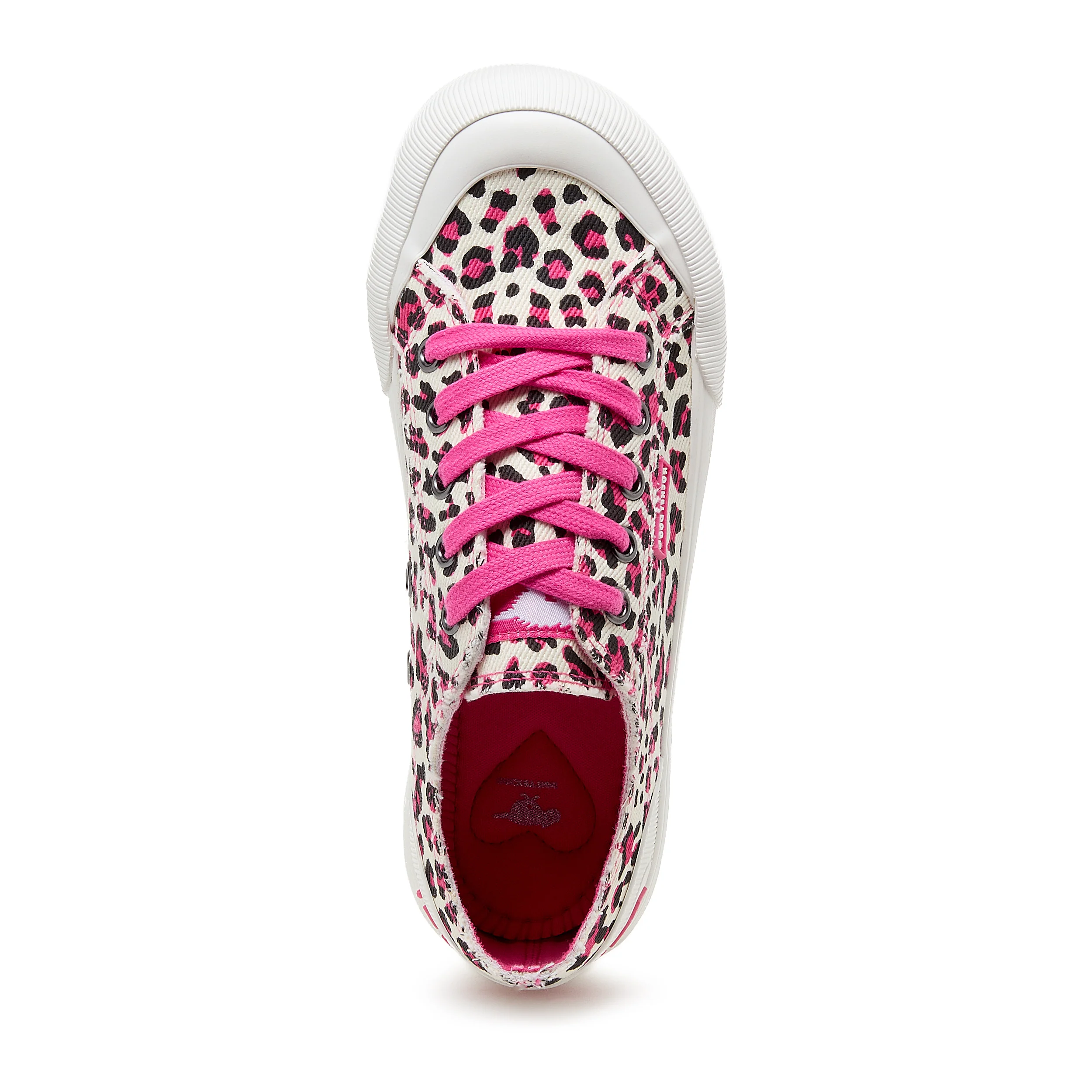 Jazzin Plus Pink Leopard Sneaker - Image 7