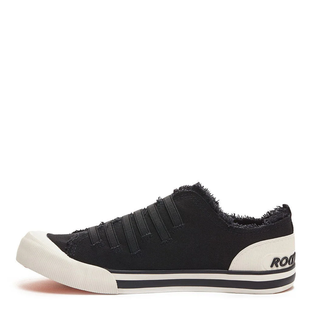 Joint Black Canvas Sneaker - Image 4