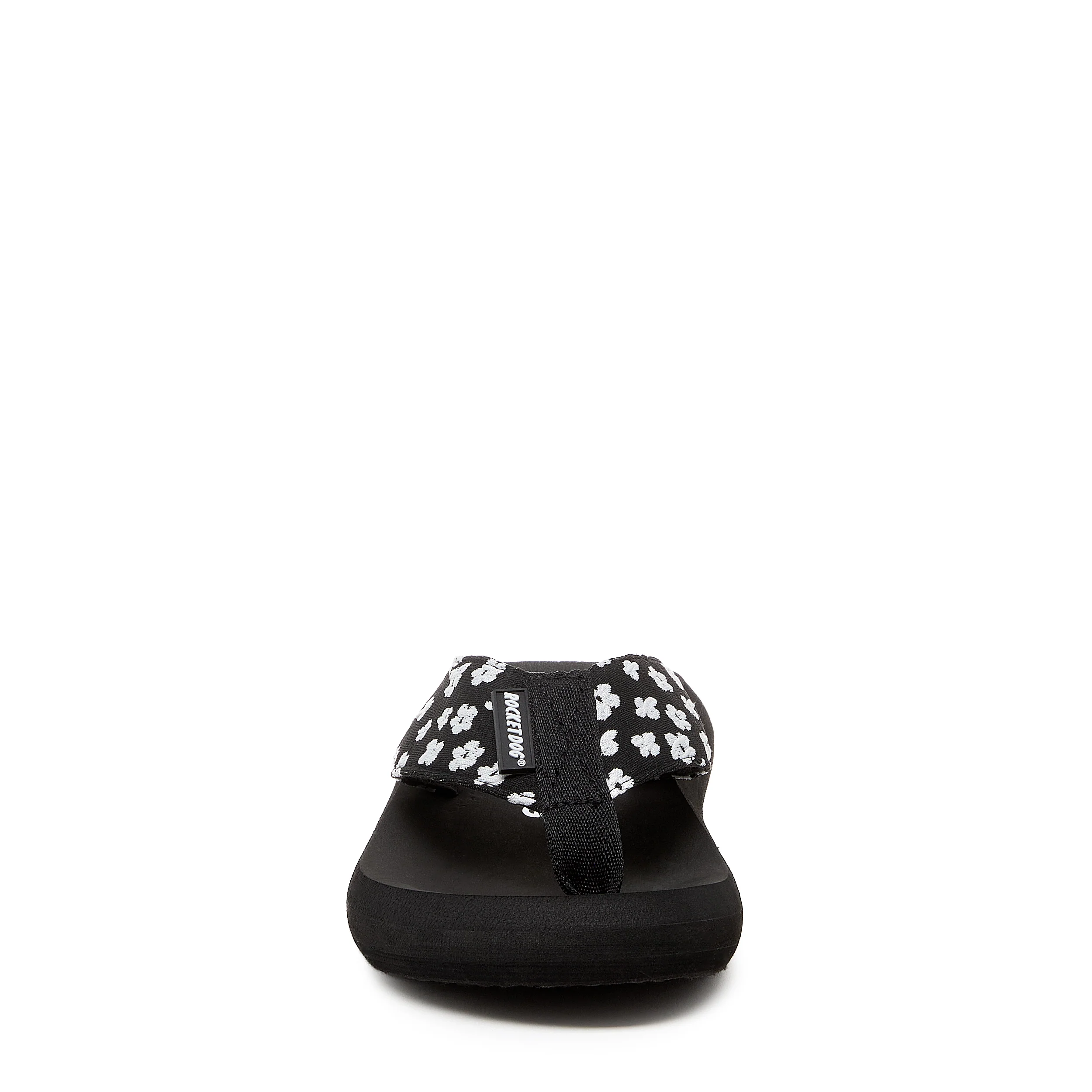 Spotlight Black Pixie Floral Flip Flop - Image 4