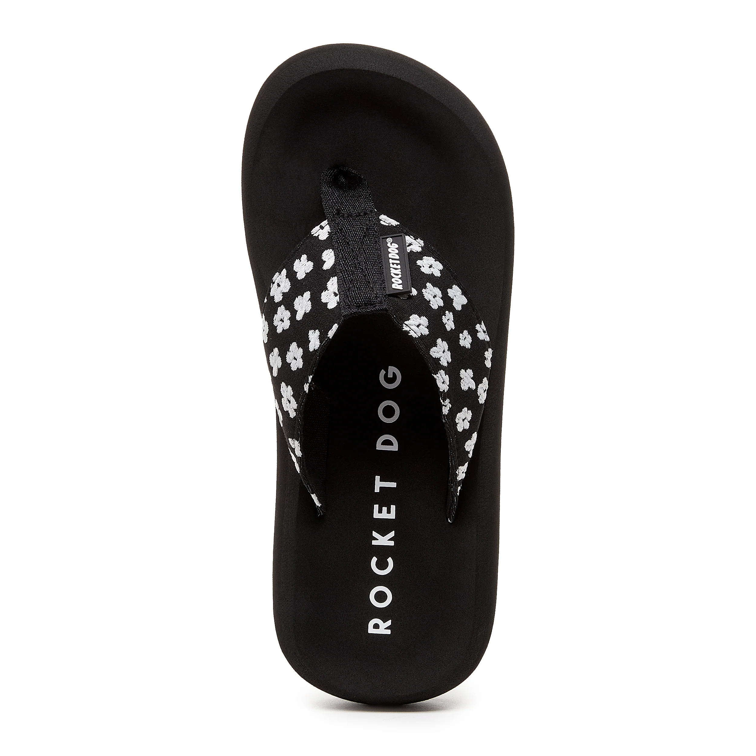Spotlight Black Pixie Floral Flip Flop - Image 6