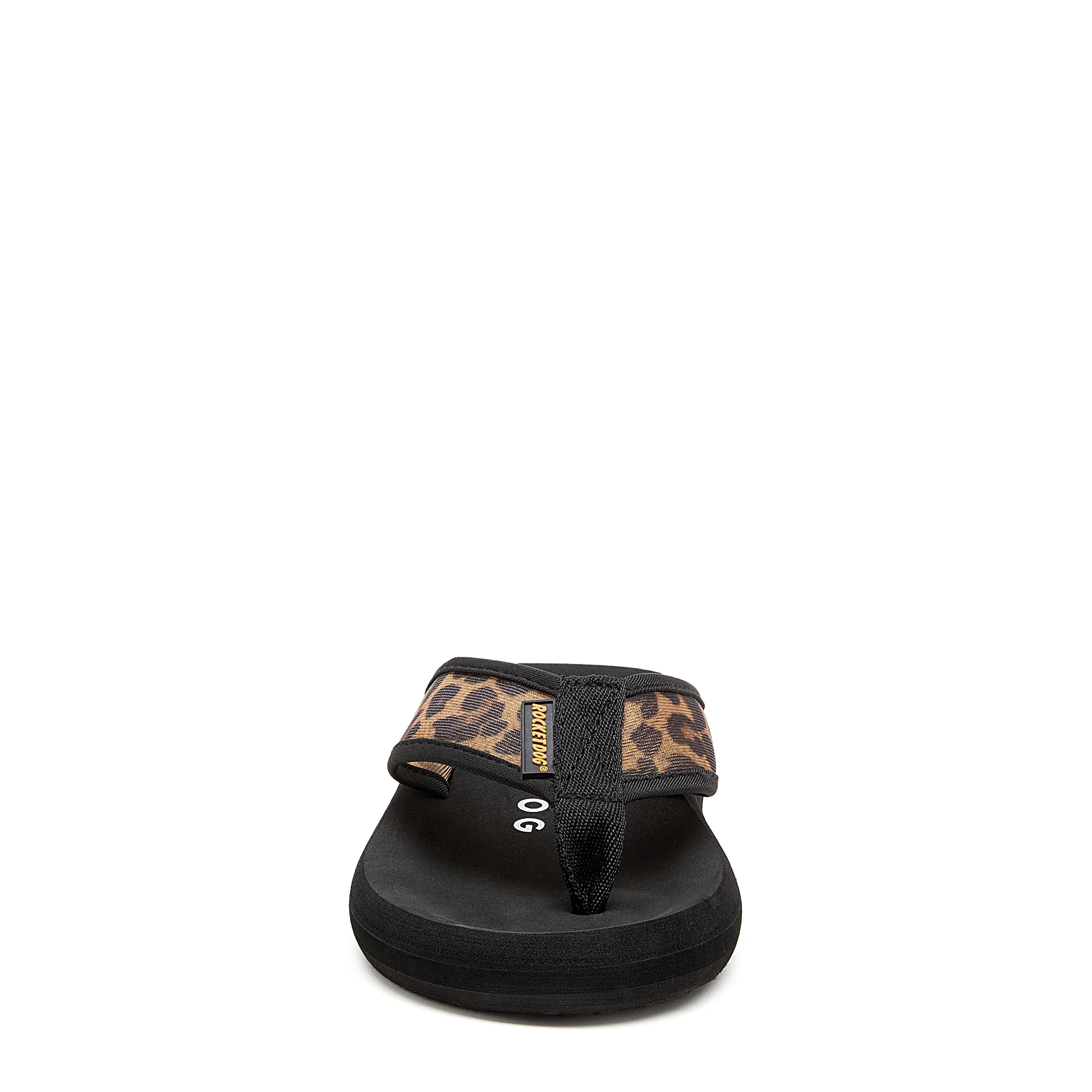 Spotlight Leopard Mesh Flip Flops - Image 5