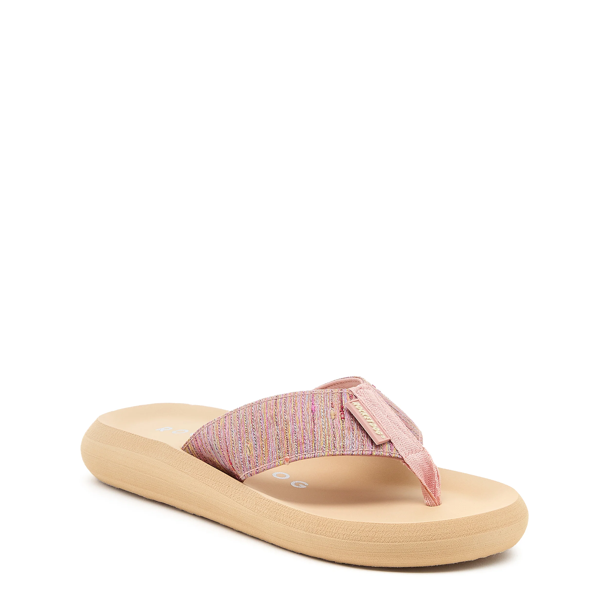 Spotlight Pink Perry Stripe Flip Flop - Image 2