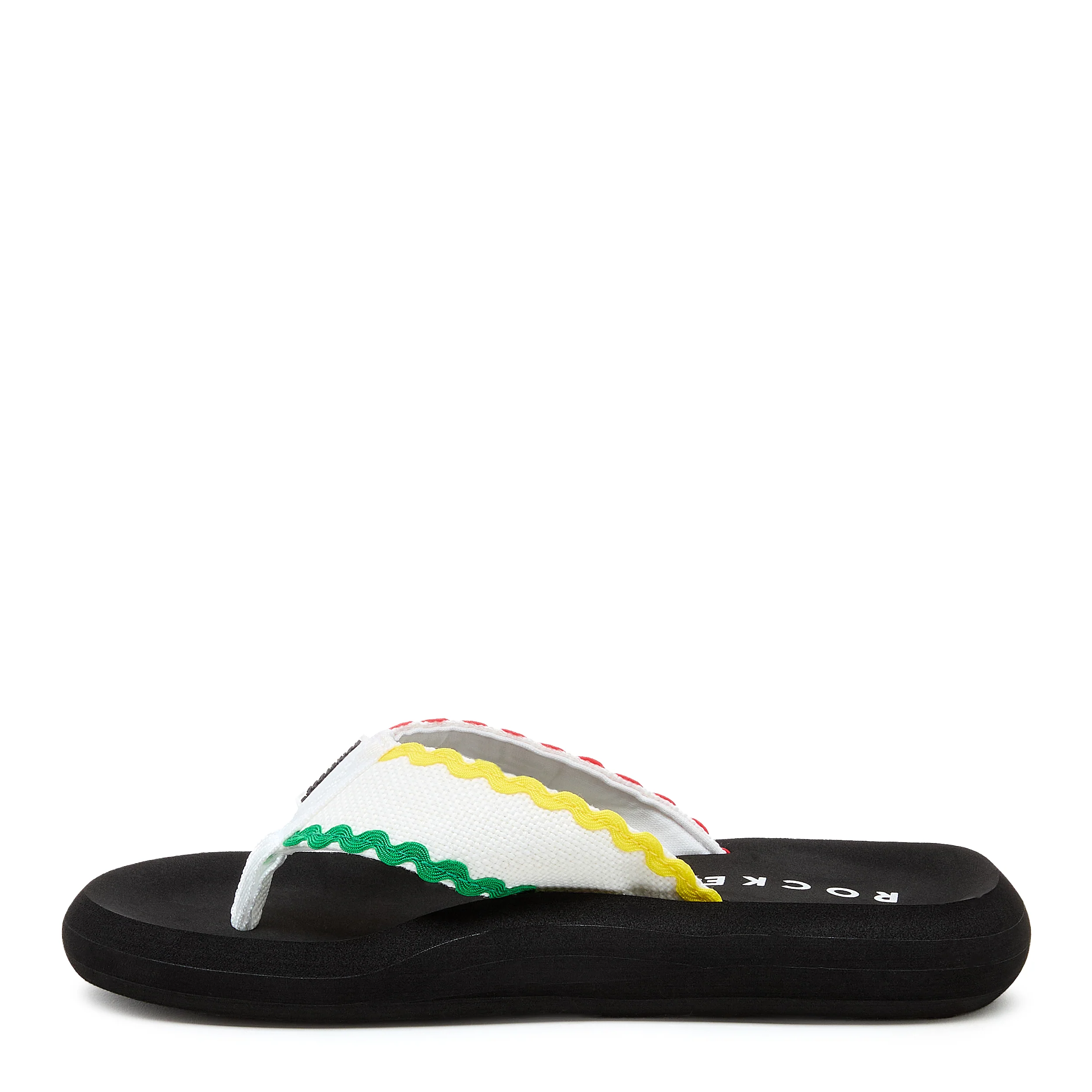 Spotlight White Multi Flip Flop - Image 3