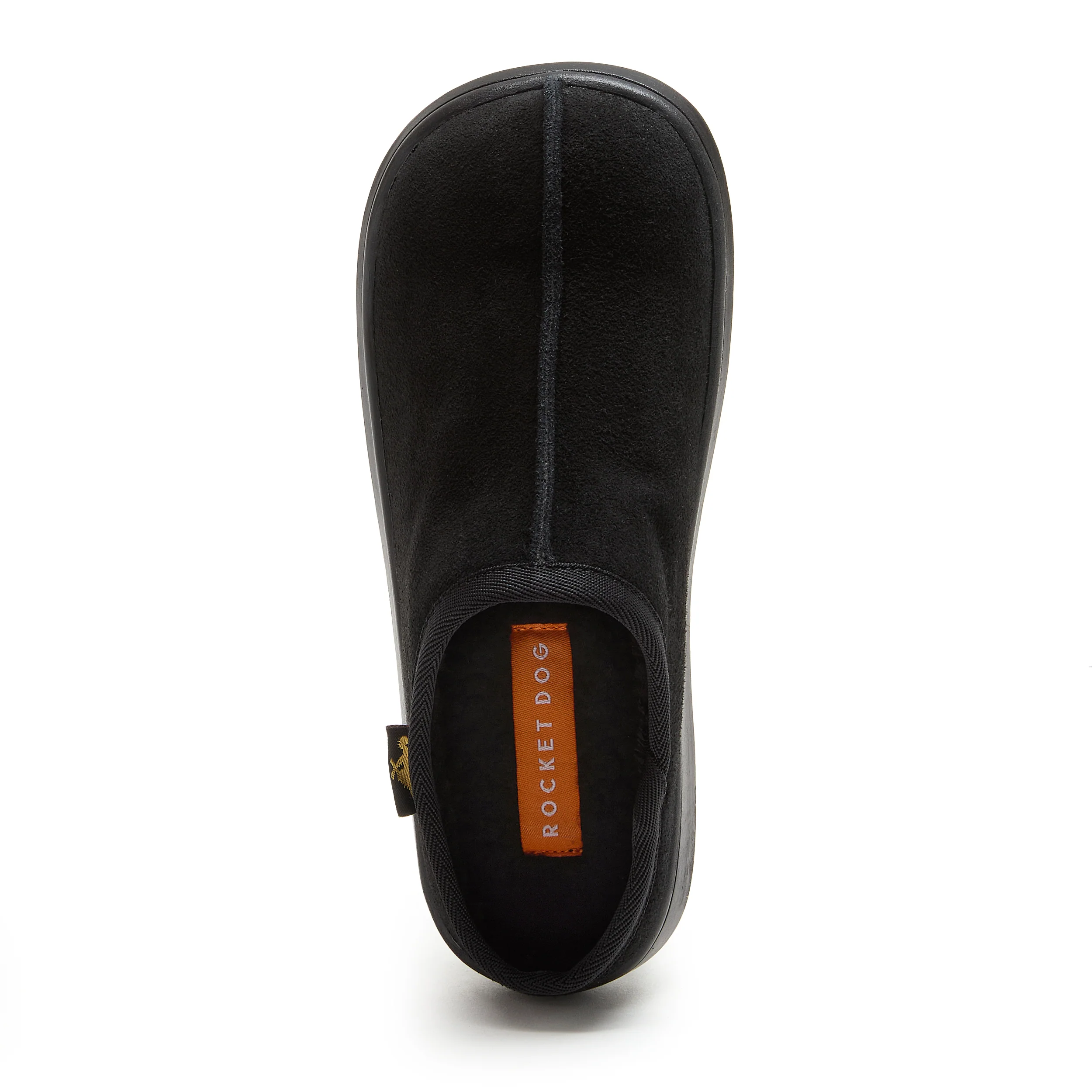 Sugar Glide Black Suede Slipper - Image 7