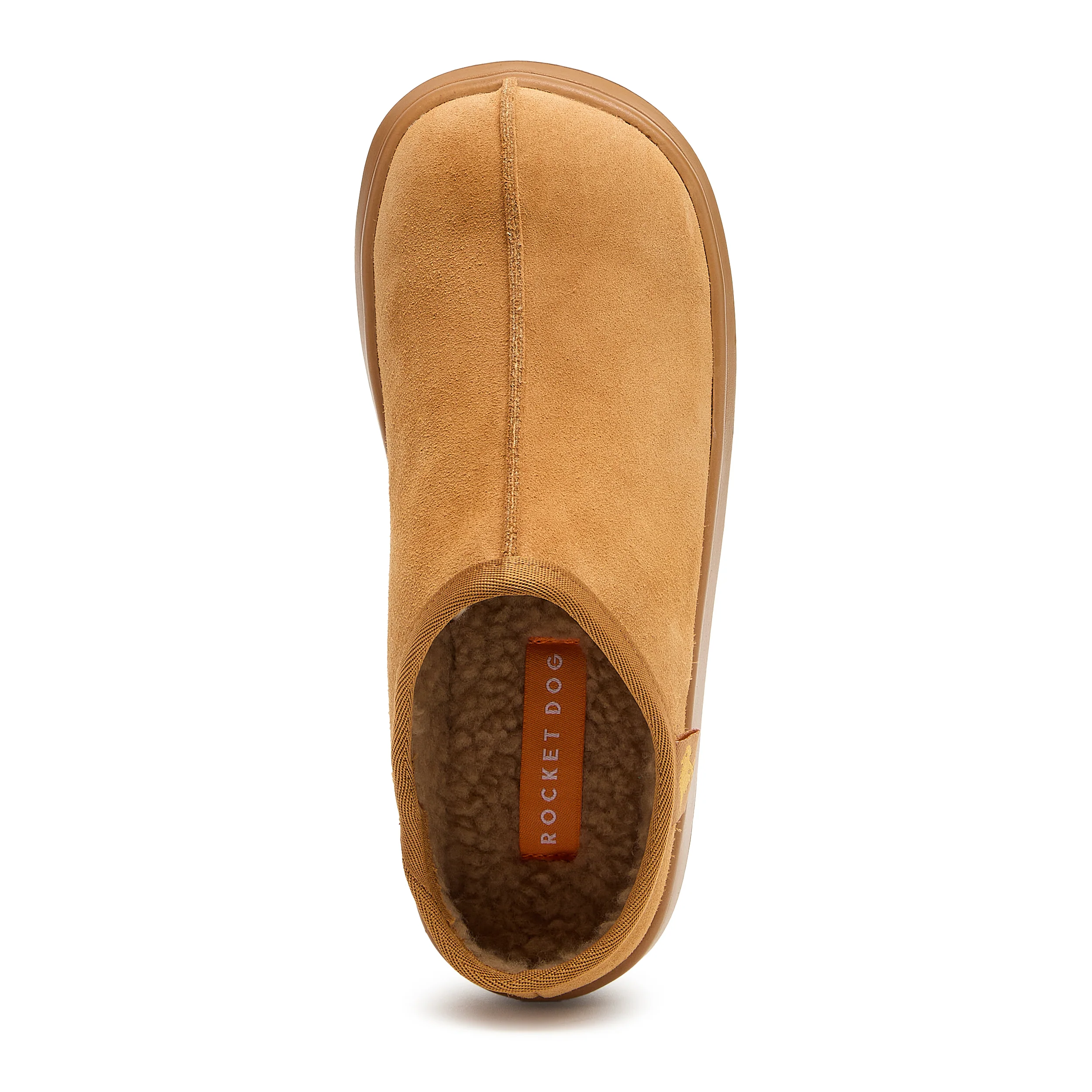 Sugar Glide Camel Suede Slipper - Image 6