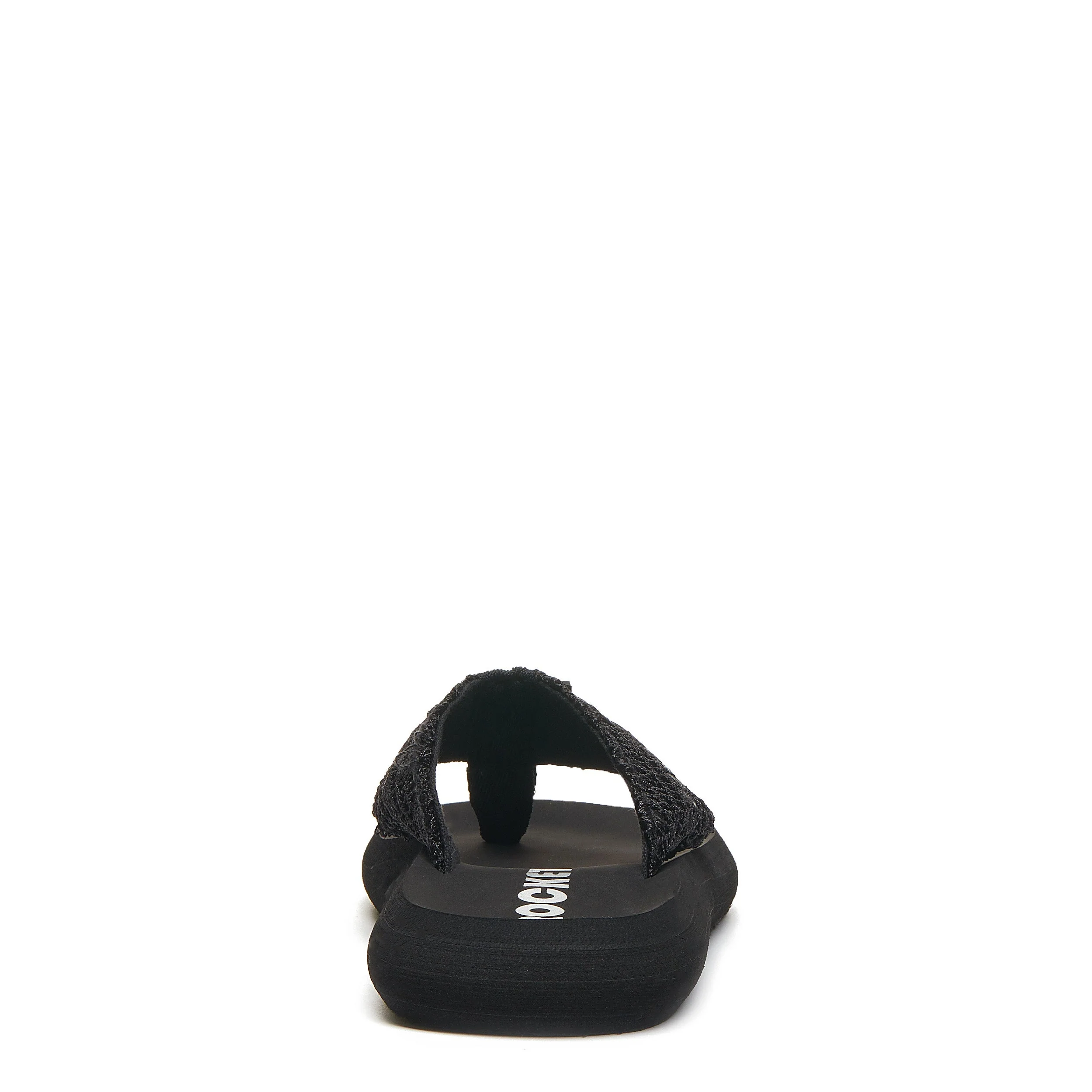 Sunset Black Crochet Flip Flop - Image 4