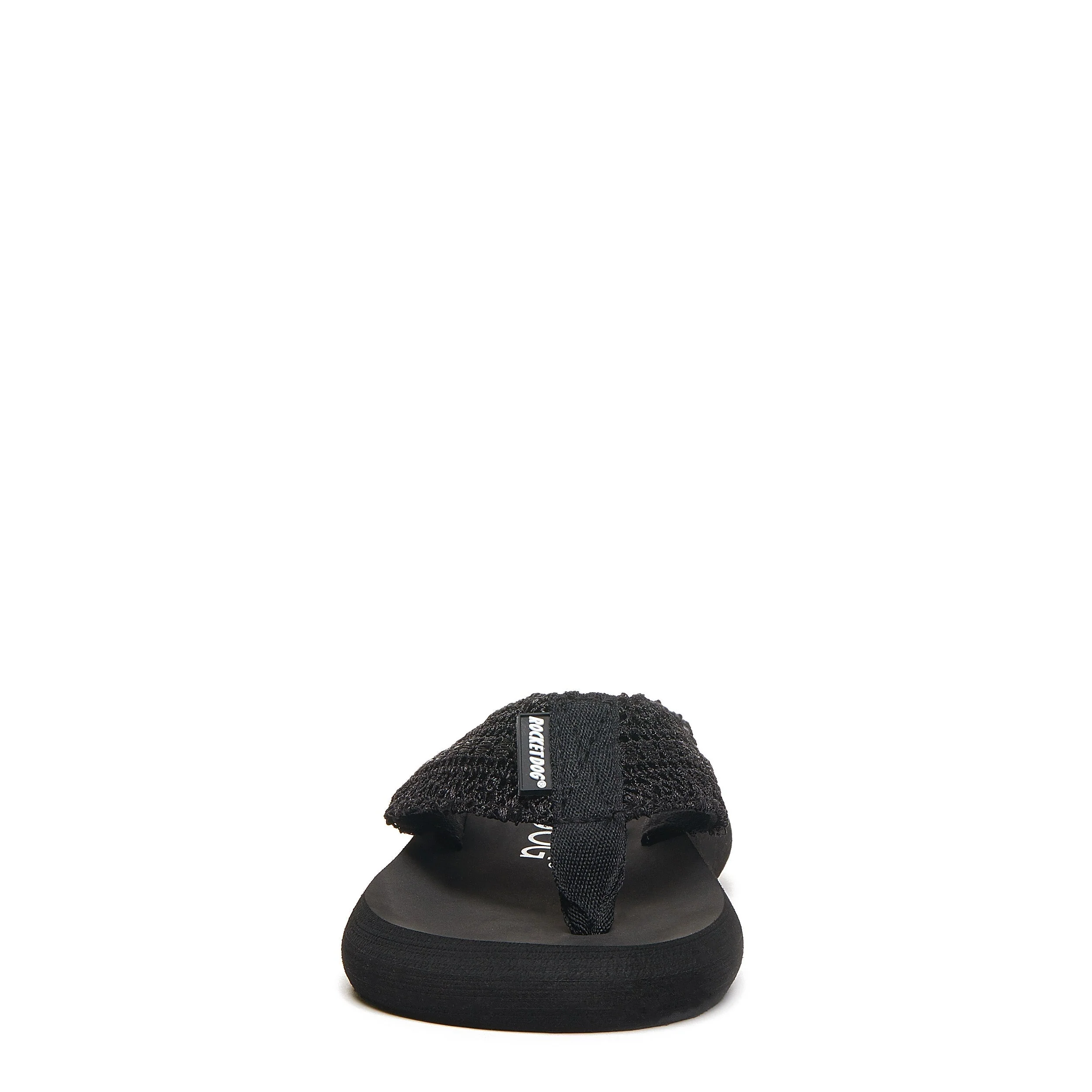 Sunset Black Crochet Flip Flop - Image 6