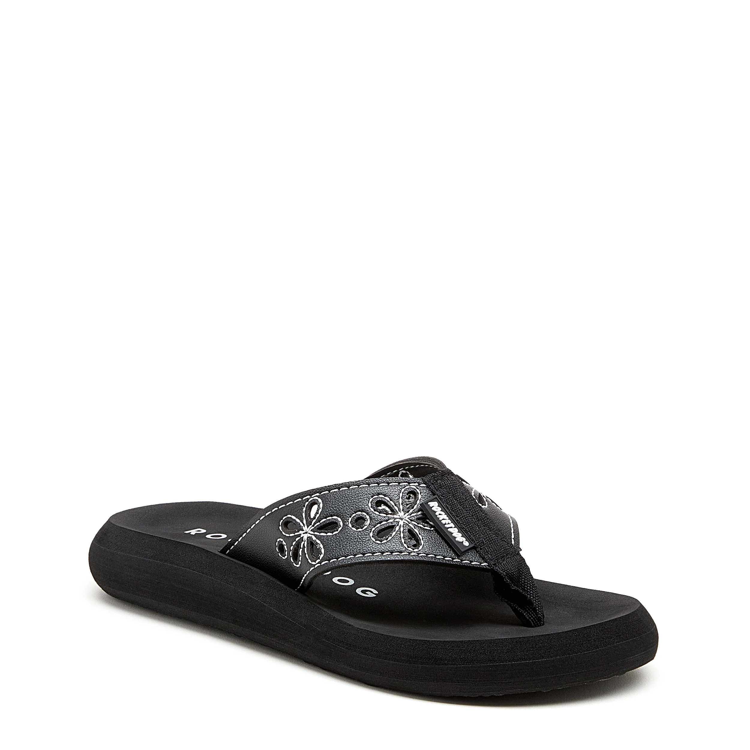 Sunset Black Stitch Flip Flop - Image 2
