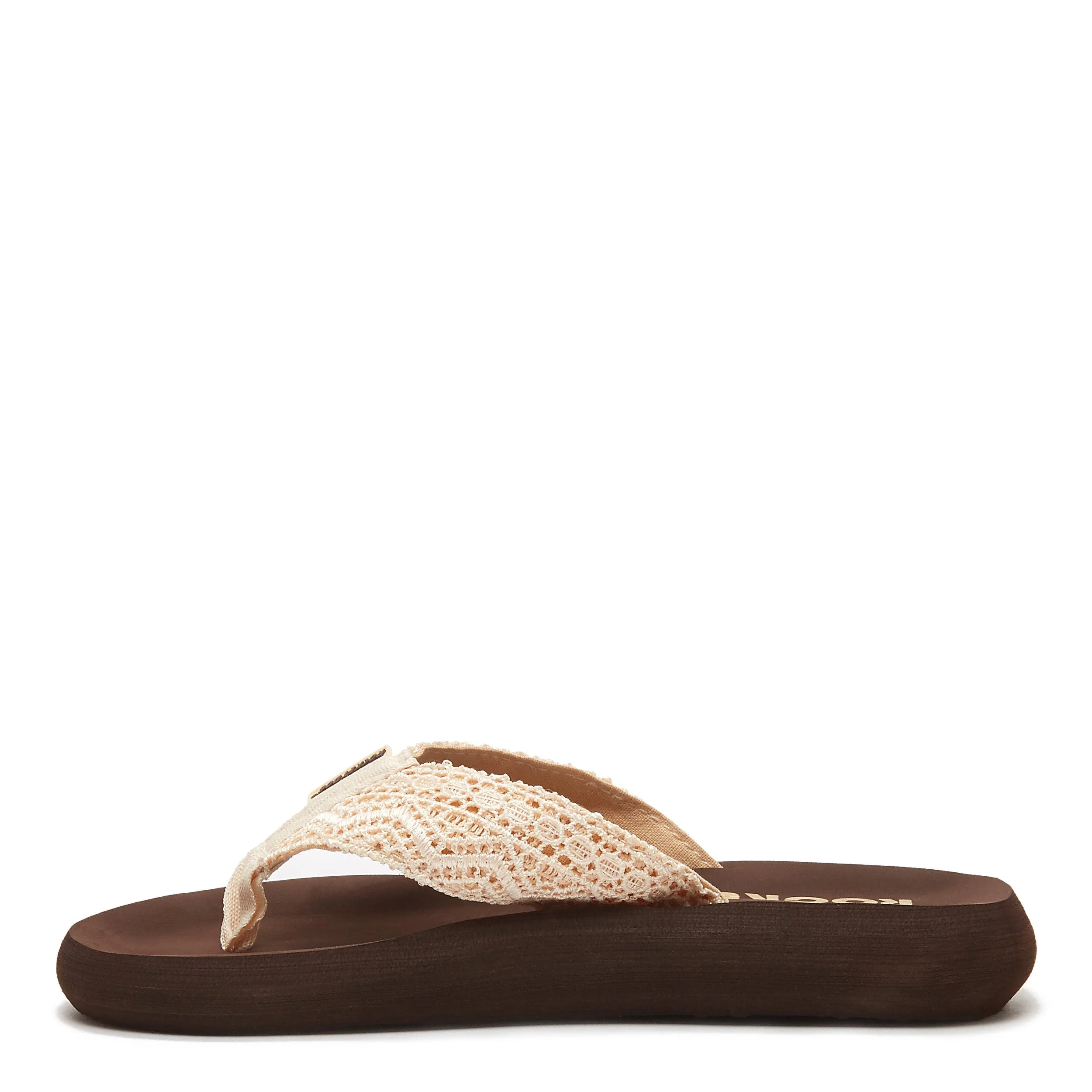 Sunset Natural Crochet Flip Flop - Image 5