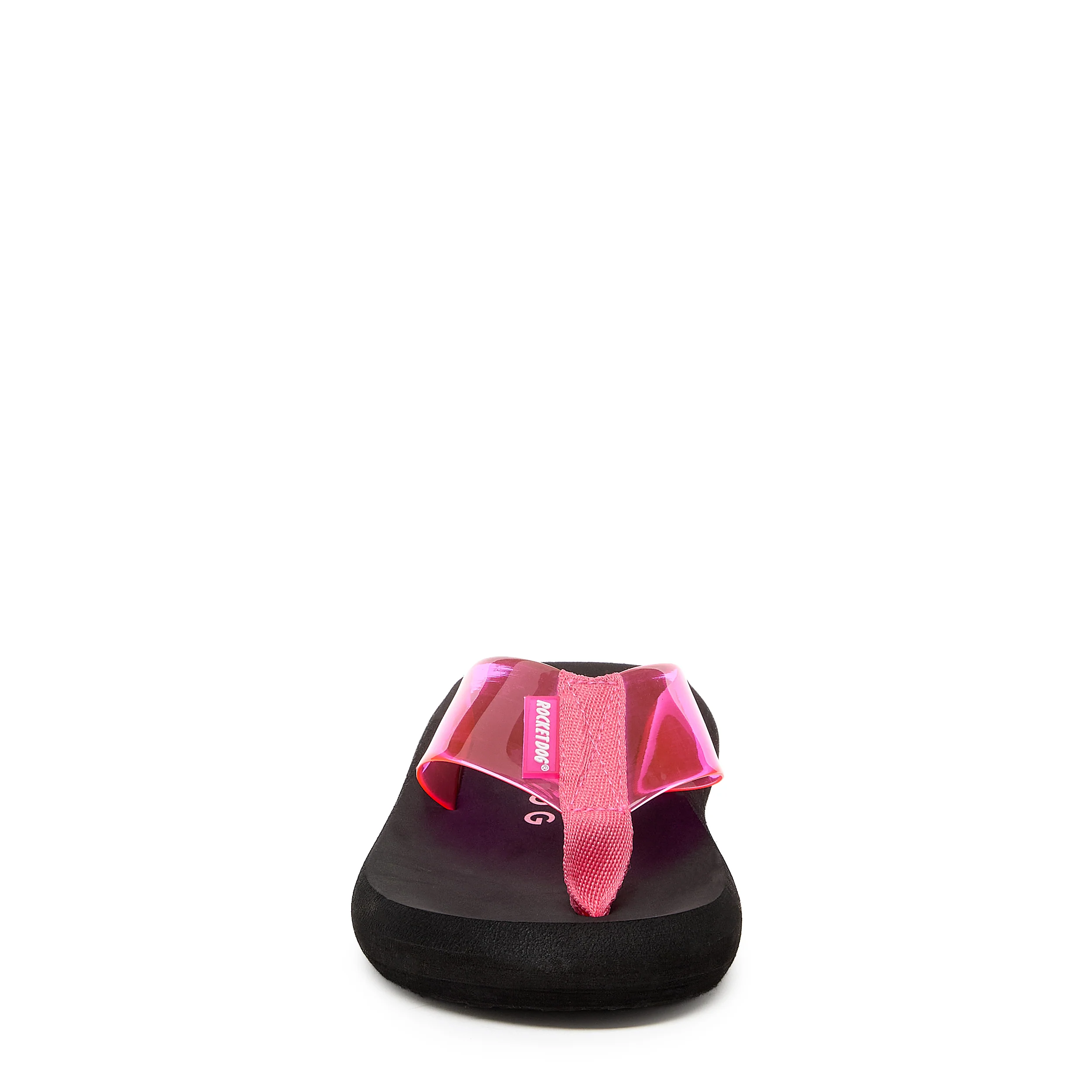 Sunset Pink Clear Flip Flop - Image 4