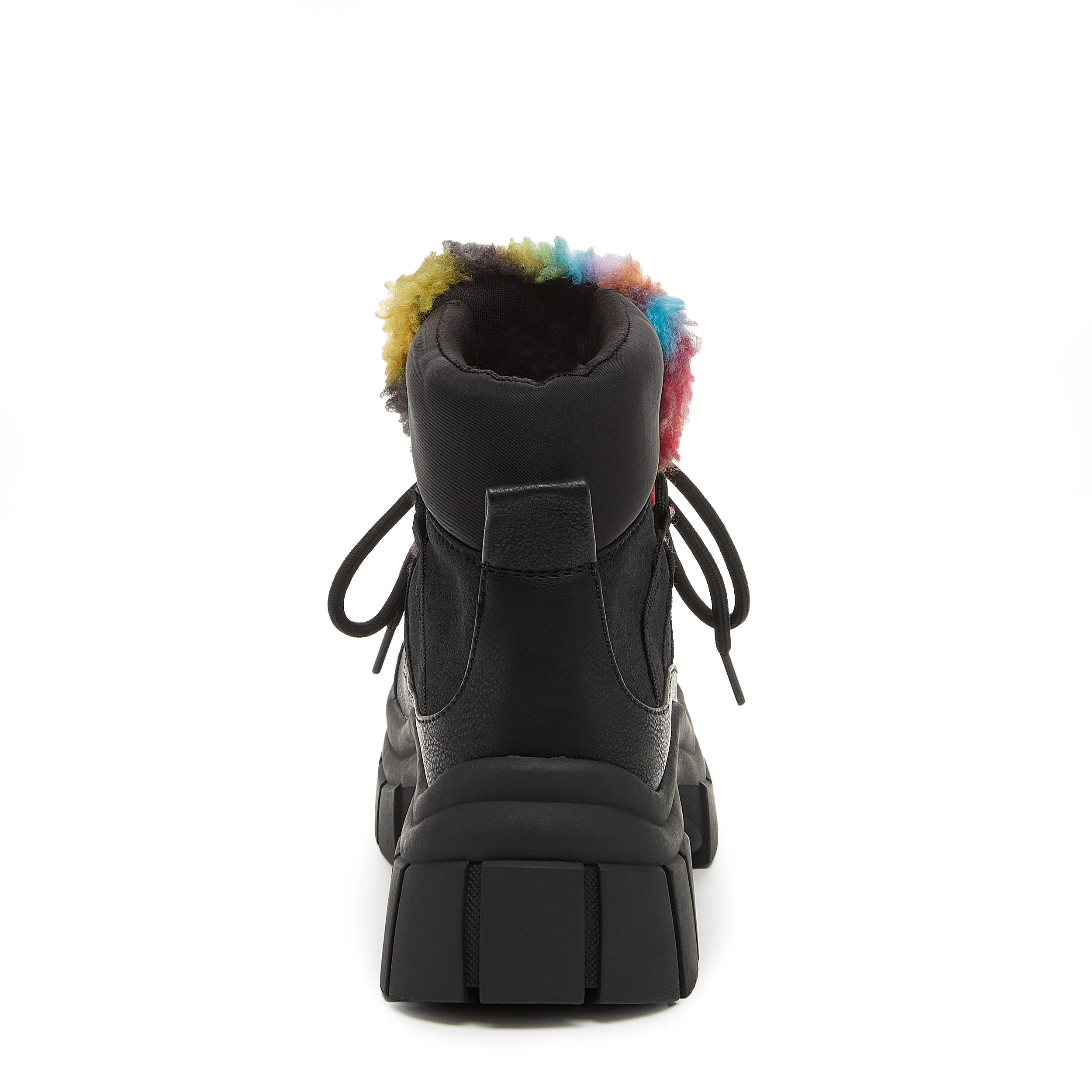 Tiger Black Rainbow Platform Bootie - Image 4