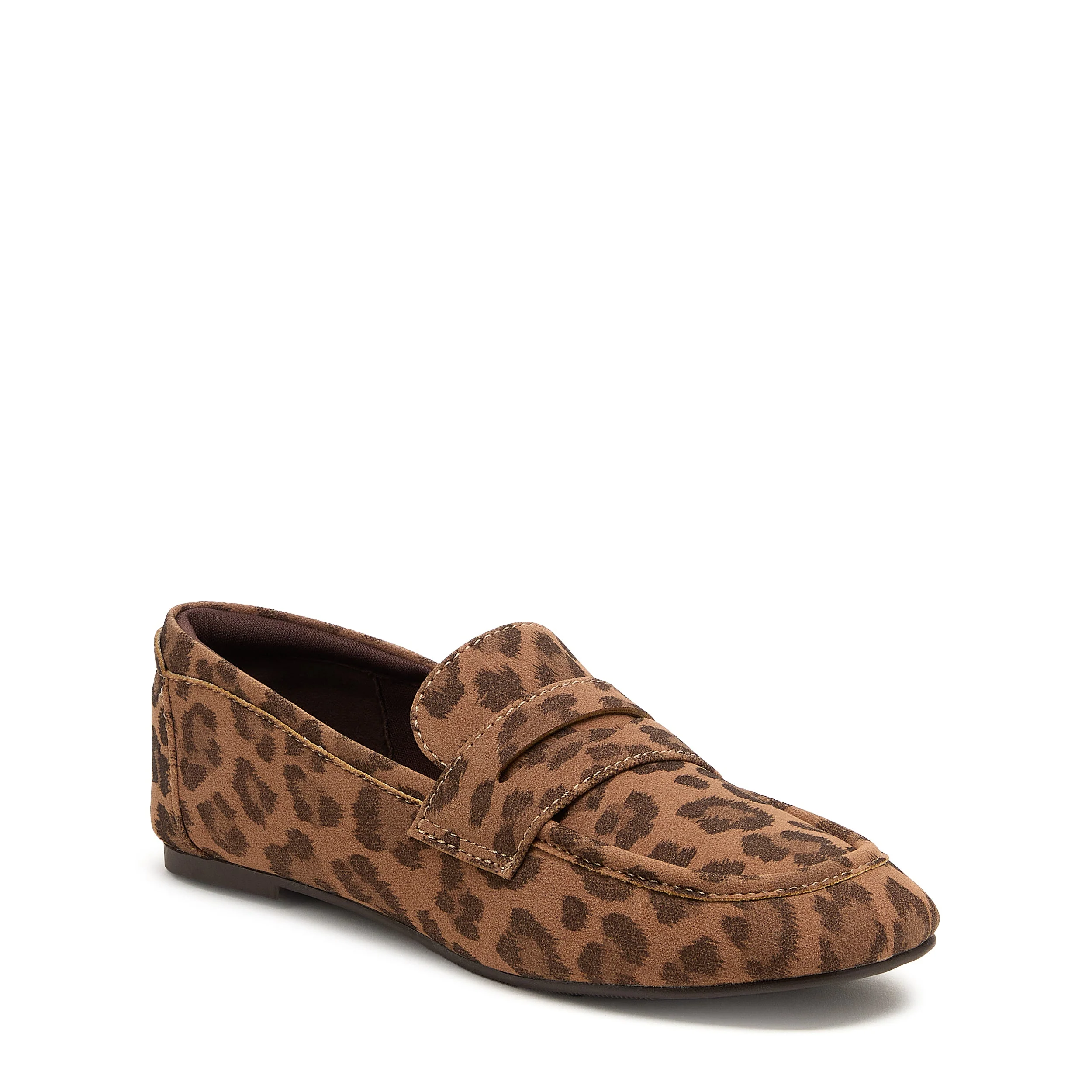 Trixie Leopard Print Loafers - Image 3